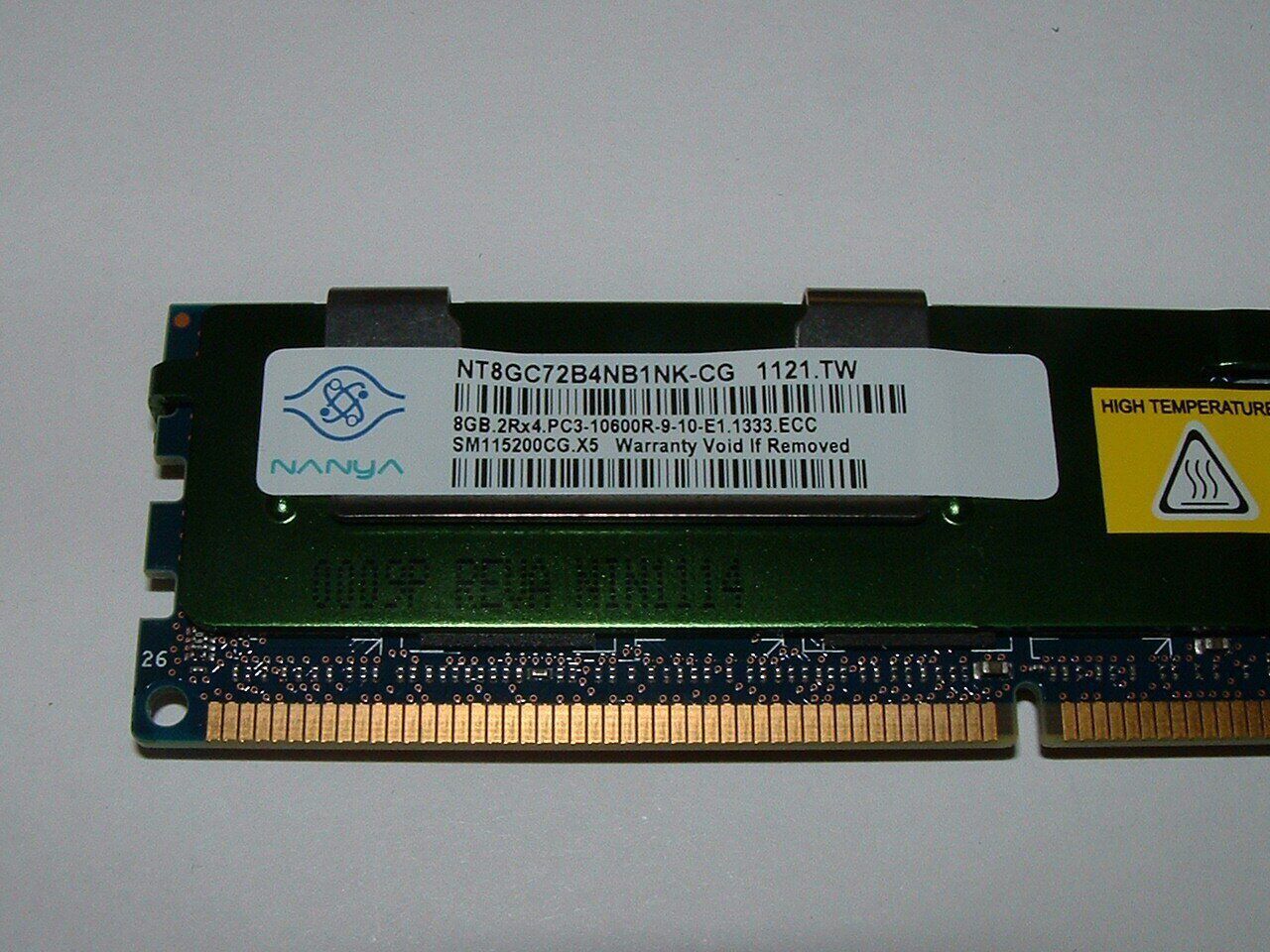64GB (8x 8GB) MEMORY FOR HP PROLIANT DL320 G6 DL360 G6 DL360 G7 DL370 DL380 G6