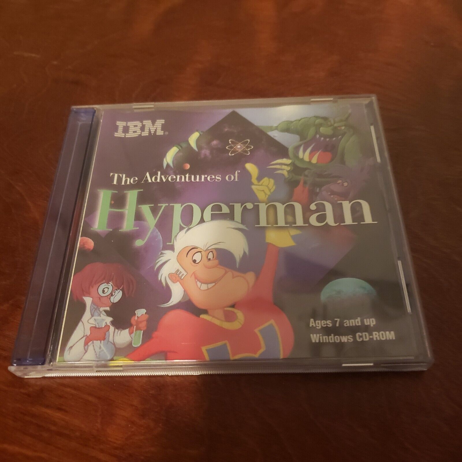 The Adventures of Hyperman PC Game - Windows CD-ROM Vintage Software