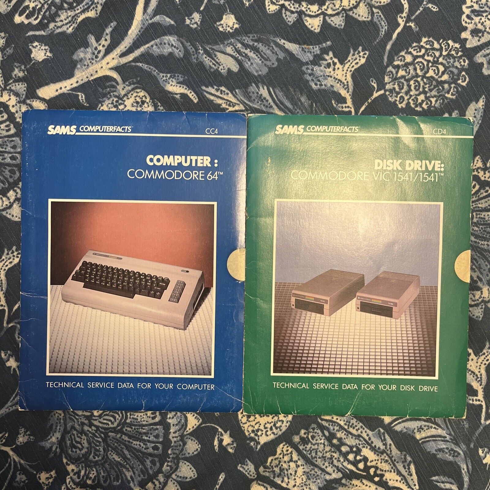 Sams ComputerFacts Technical Service Data Commodore 64 & VIC 1541 Lot READ