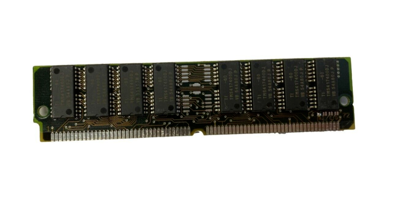 16MB 4Mx36 FPM FAST PAGE MODE 60ns 72-Pin SIMM True Parity Memory RAM