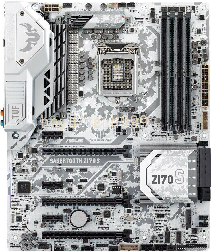 ASUS TUF SABERTOOTH Z170 S LGA 1151 Intel Z170 HDMI USB 3.1 ATX Motherboard