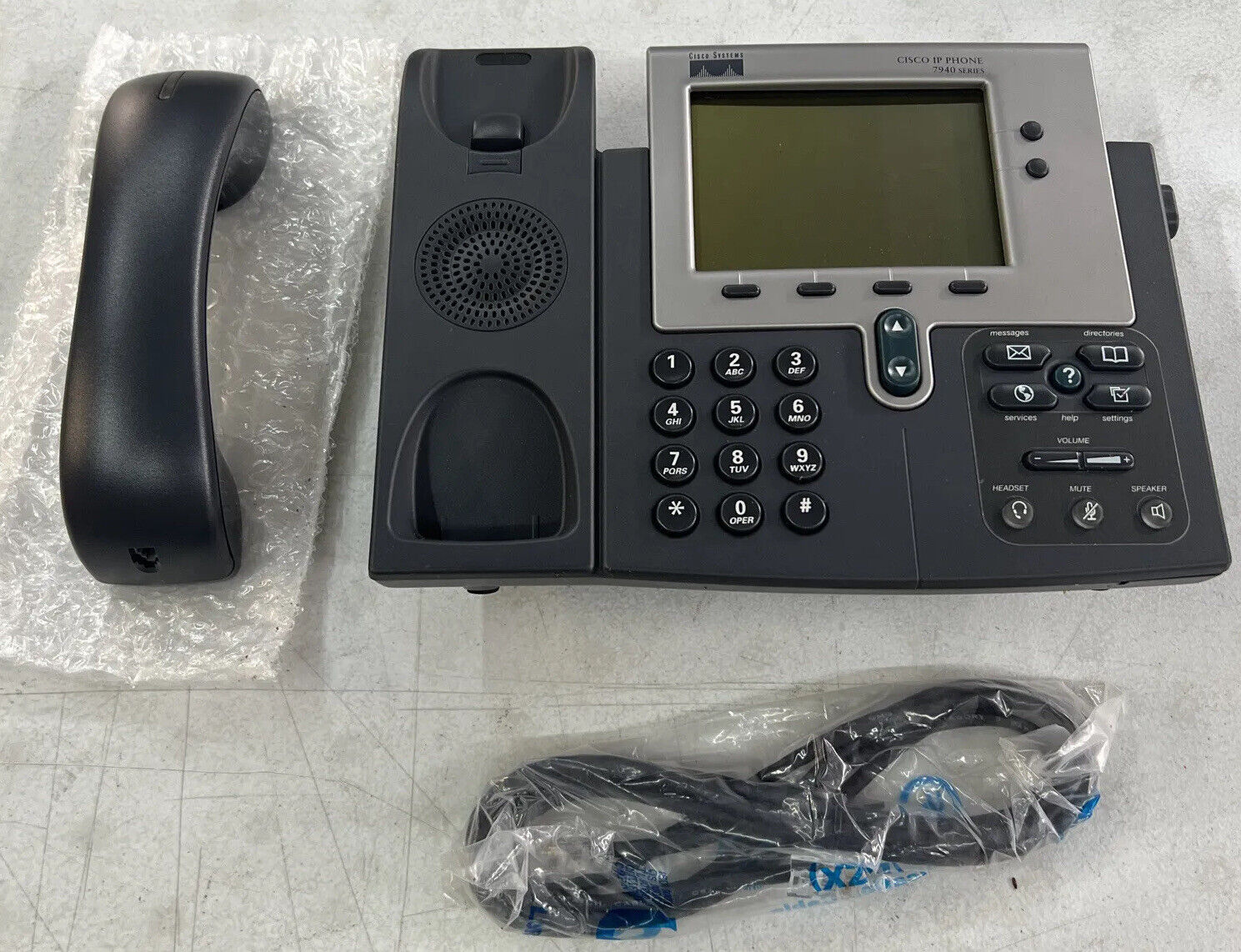 Cisco 7940G IP Business Office Phone Telephone (CP-7960) 7900 Series