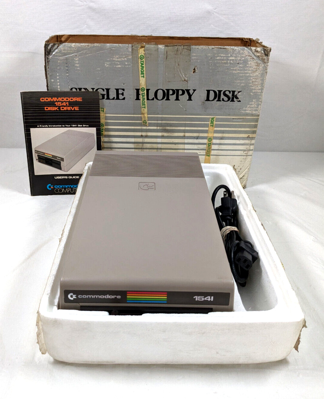 Commodore 1541 Floppy Drive 5.25 Single Disk Commodore 64 (Untested)