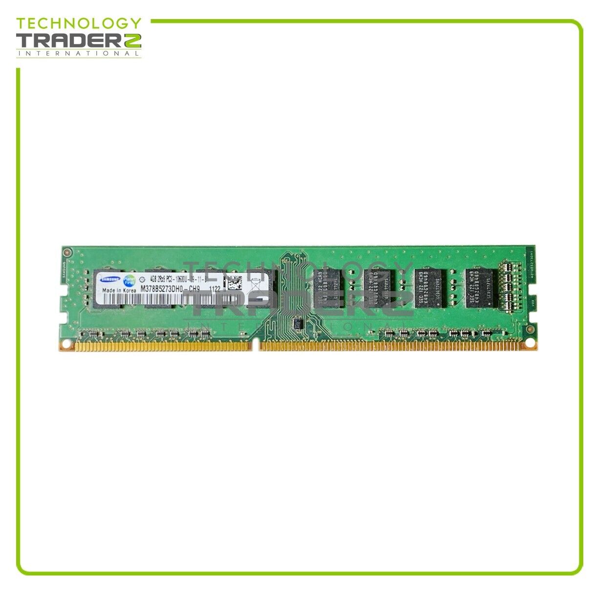 M378B5273DH0-CH9 Samsung 4GB PC3-10600 DDR3-1333MHz Non-ECC Dual Rank Memory