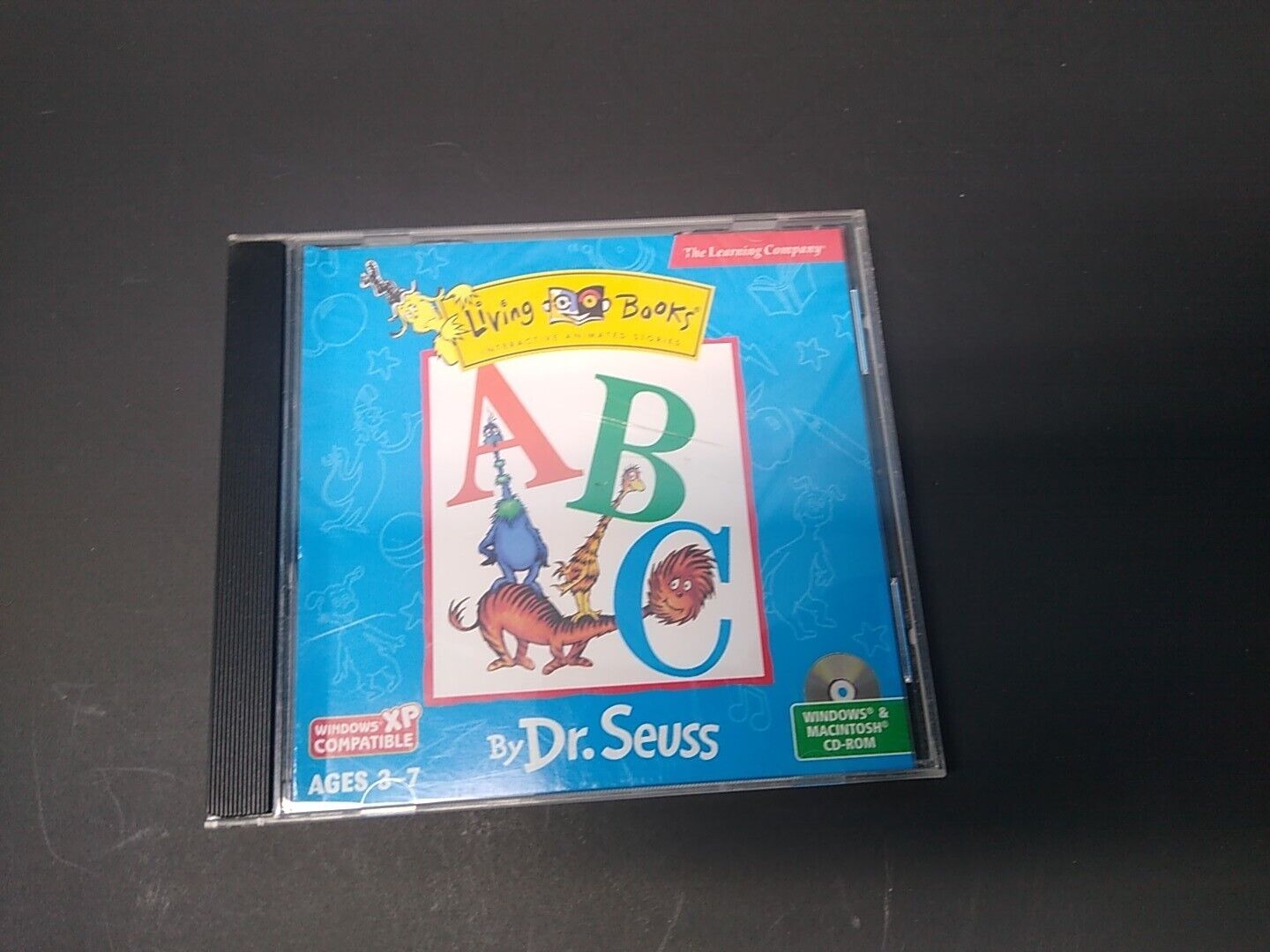 Dr Seuss’s ABC PC/Mac CD ROM 1995 Living Books Tested And Working Vintage
