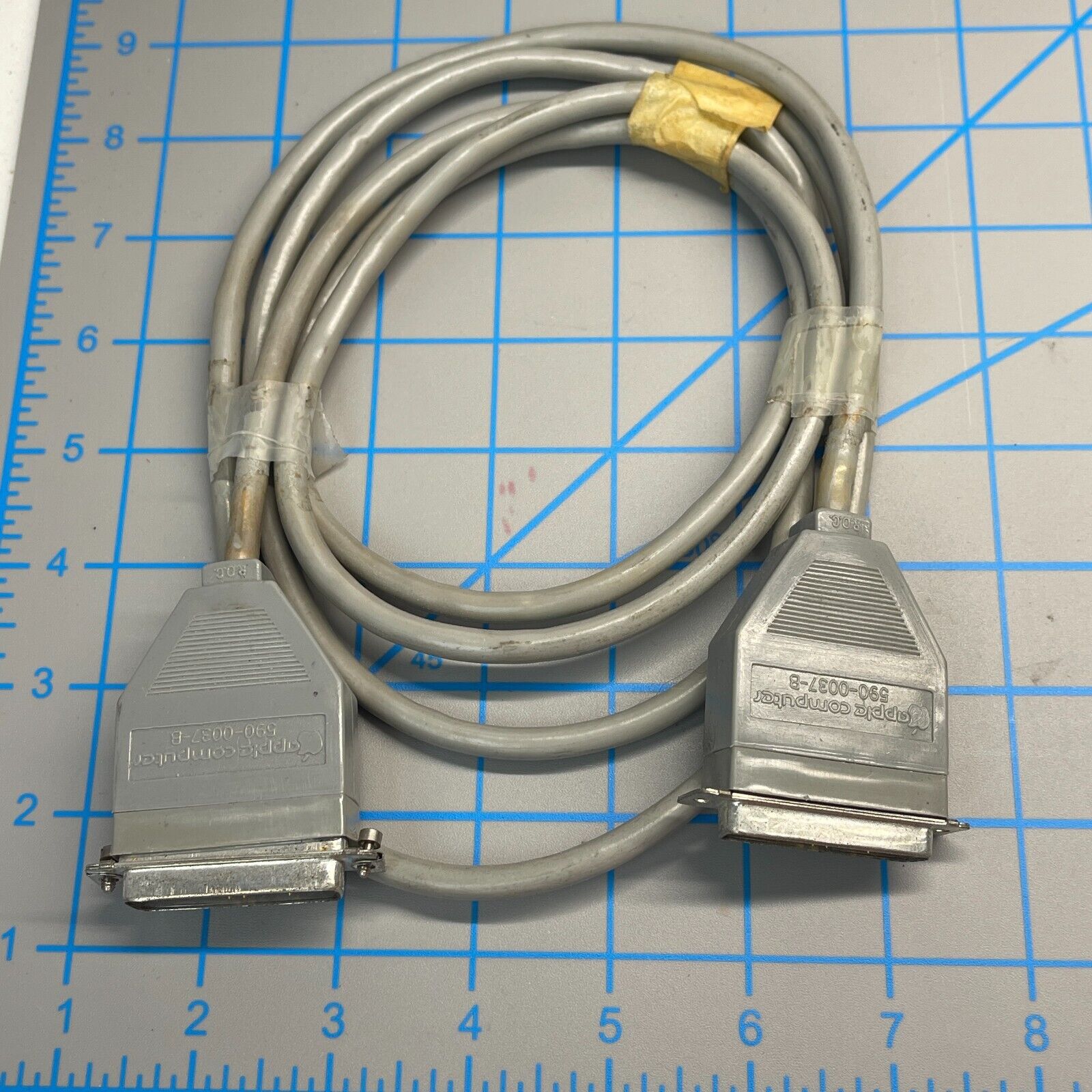 Apple 590-0037-B SCSI Interface Cable Macintosh Centronics 50 Pin