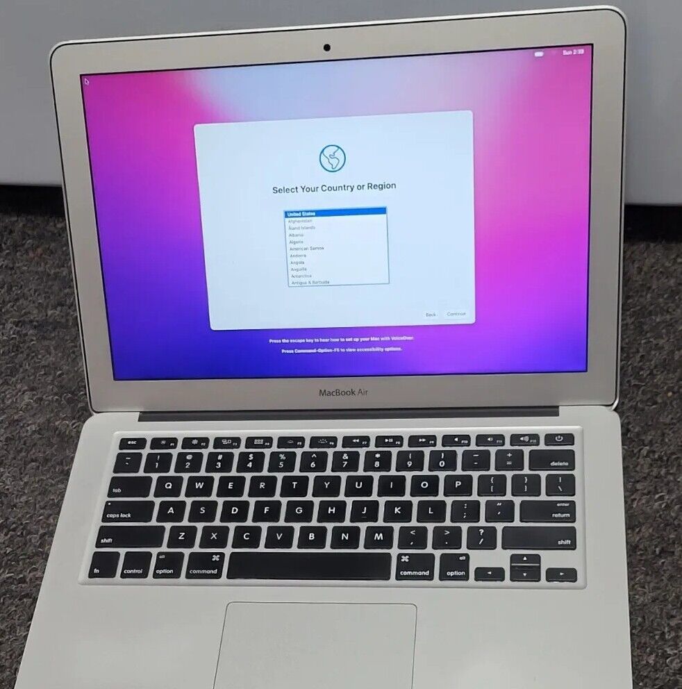 Apple MacBook Air 13-inch 2.7GHz Core i5 4GB RAM 128GB early 2015, 2Yr Warranty