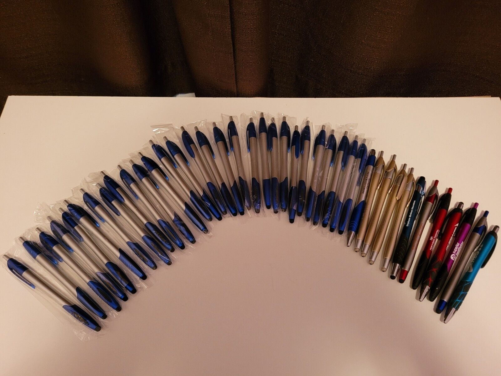 Lot Of 40 Stylus With Ballpoint Pens NEW