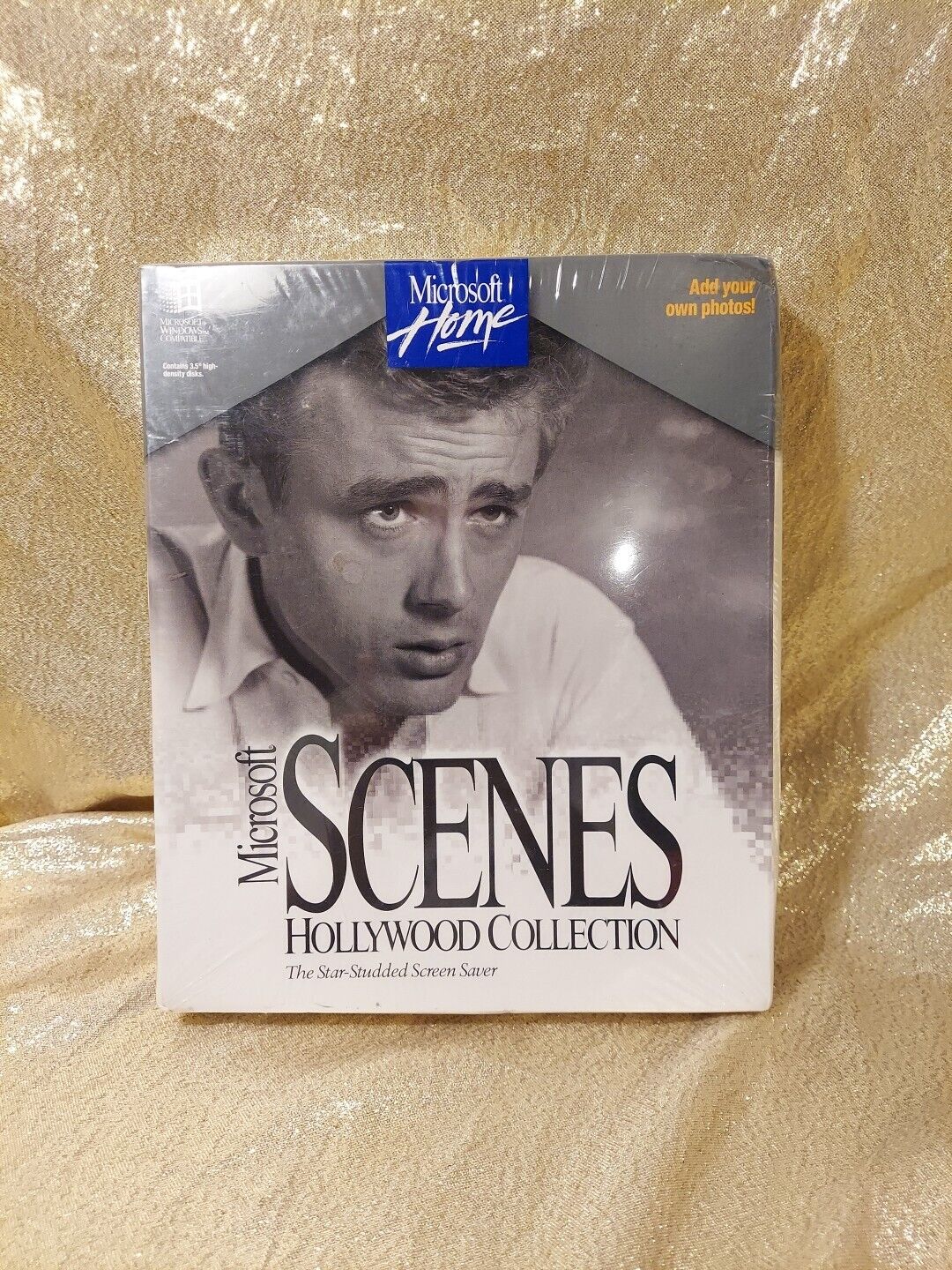 Microsoft Scenes Hollywood Collection Screen Saver Vintage Rare New NOS 1994