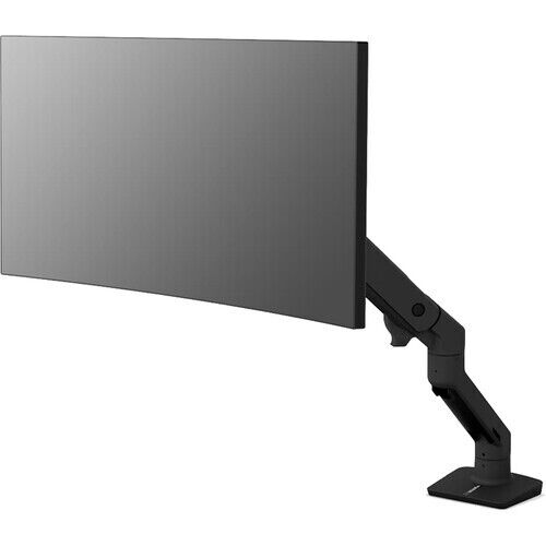 Ergotron 45-475-224 HX HD Premium Desk Mount Single Monitor Arm-Black-Heavy Duty