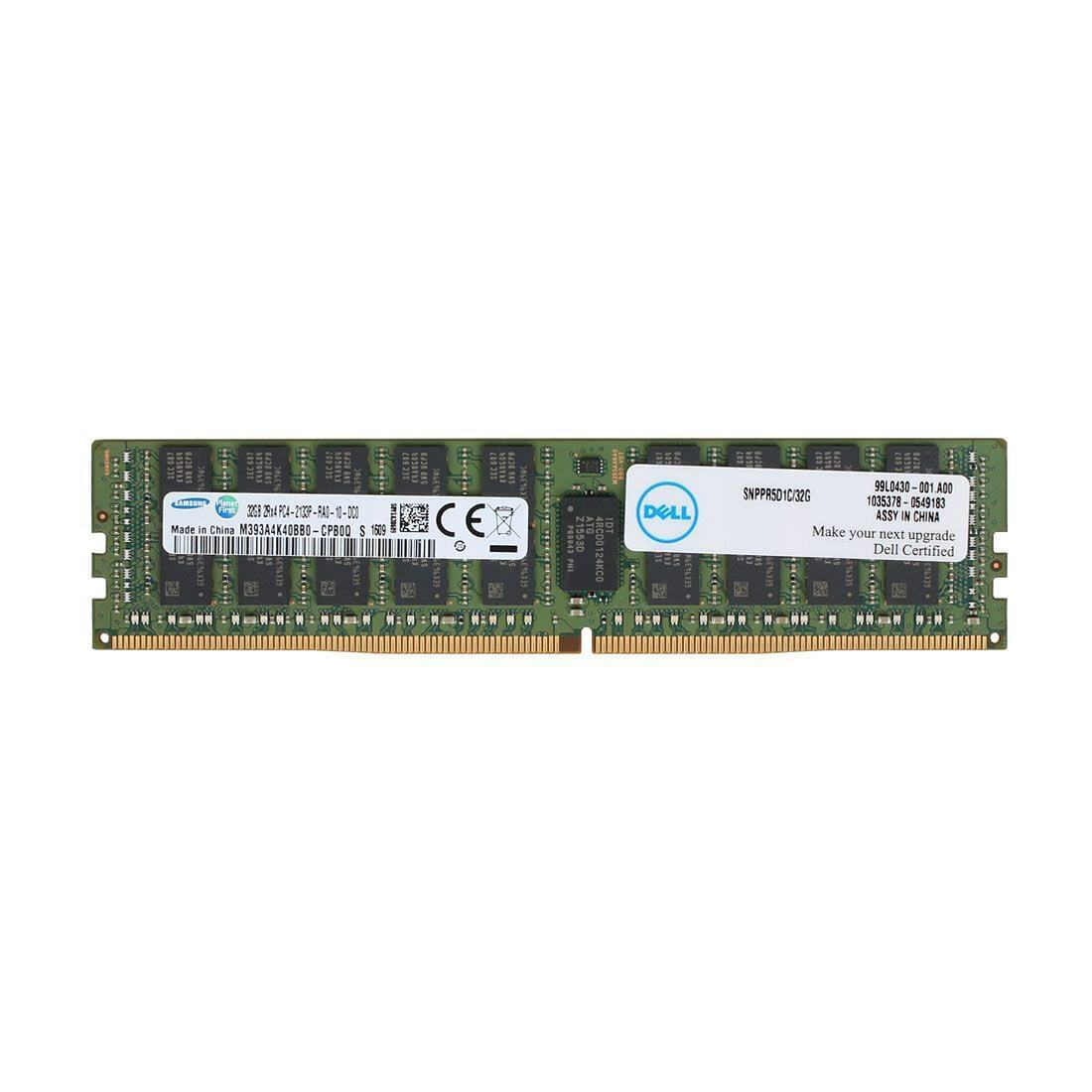 Dell PR5D1 32GB DDR4 PC4-2133P 2RX4 Memory A8217683