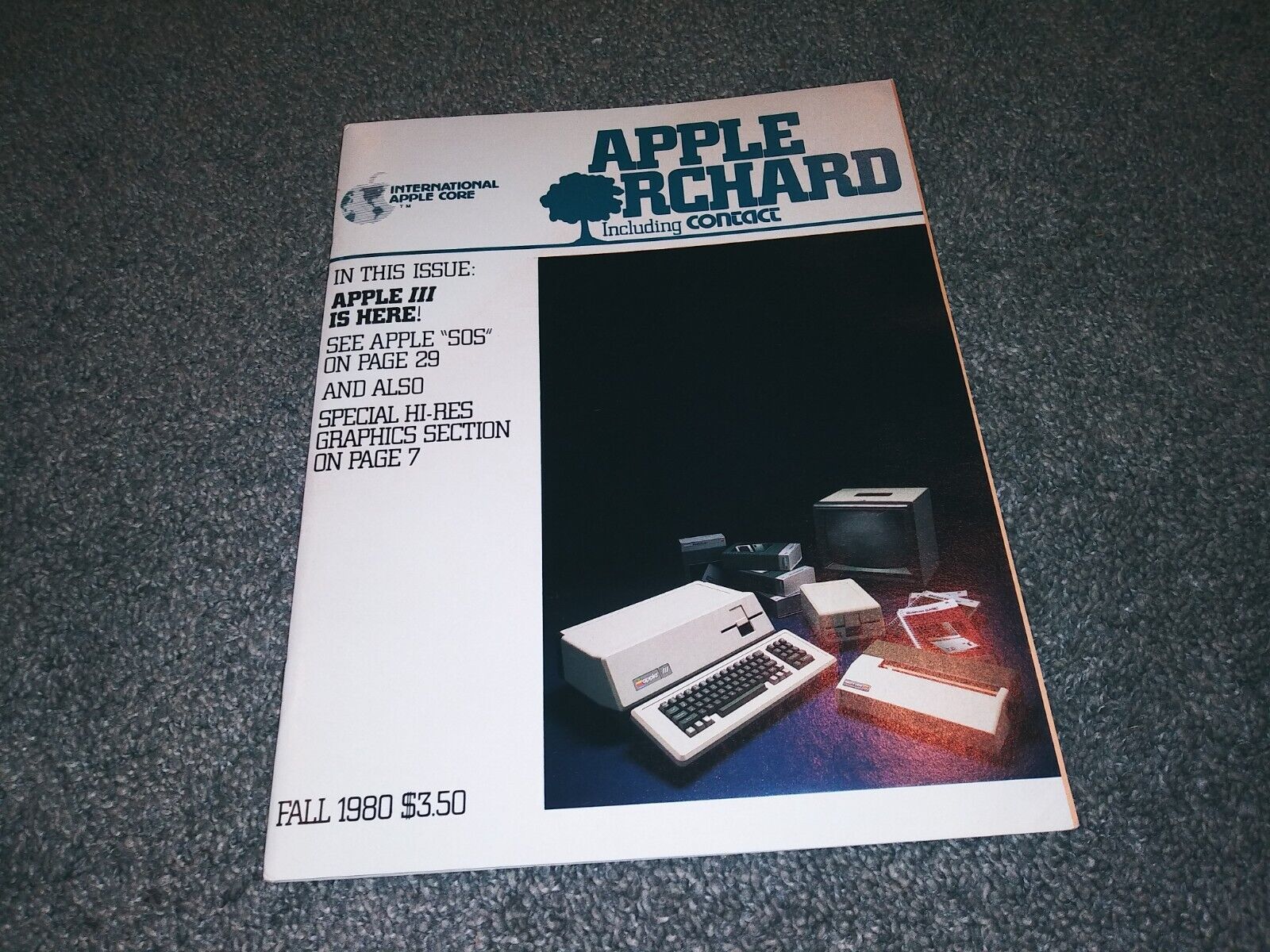 Fall 1980 Apple Orchard Magazine Volume One Number Two Apple Core