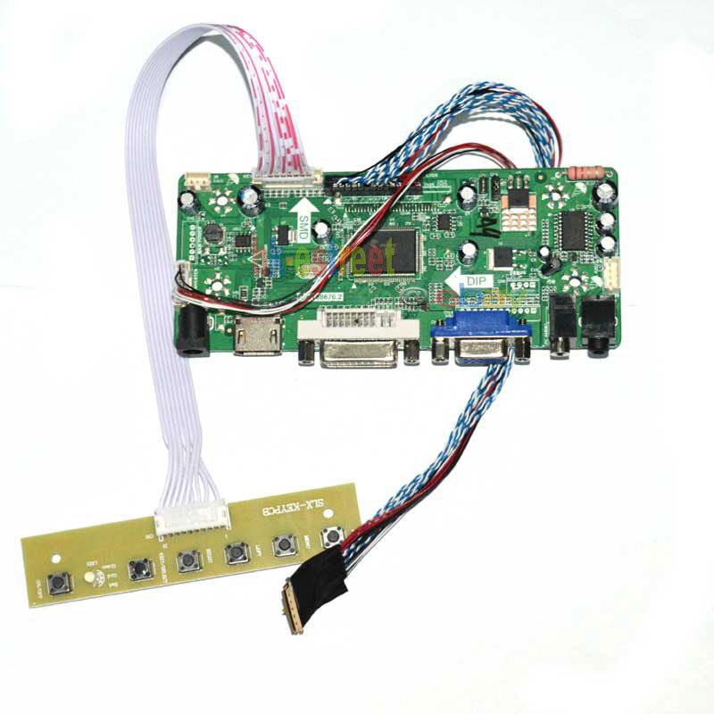 HDMI+DVI+VGA Audio LCD Controller Board Driver For N173O6-L02 N173O6-L01 N173O6
