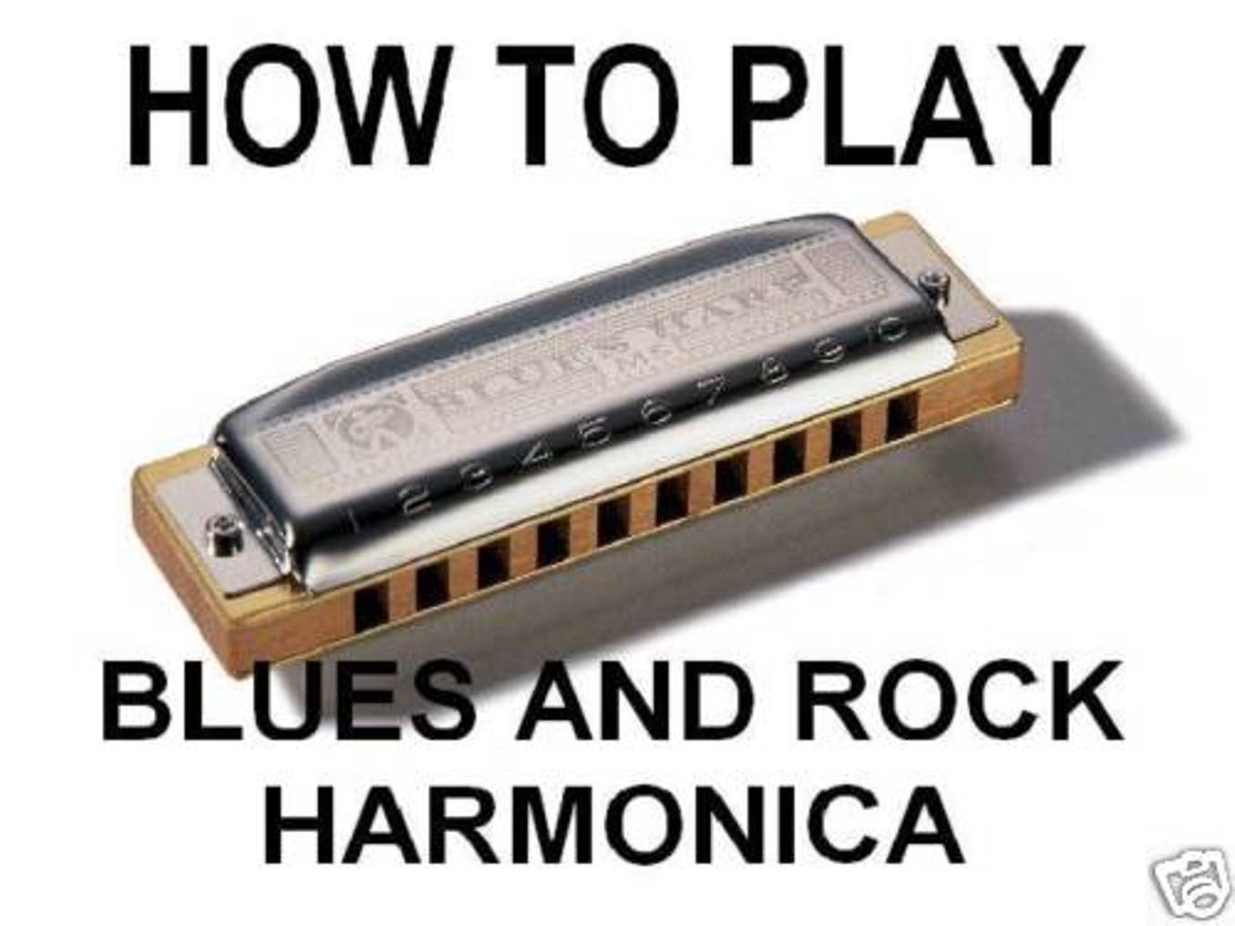How To Play Blues & Rock Harmonica DVD Play REAL Harp Learn In A SINGLE DAY