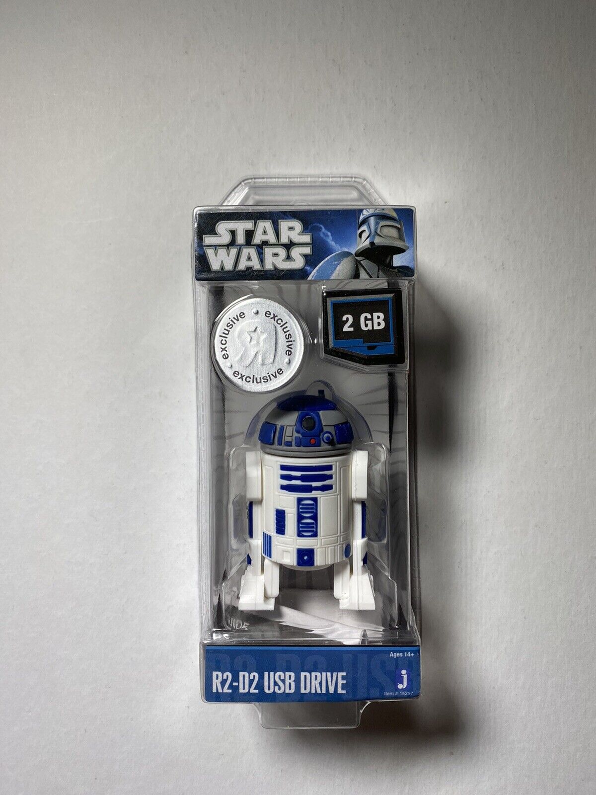 Star Wars 2GB R2-D2 USB Drive Toys R Us Exclusive SEALED Great Gift