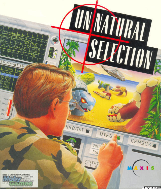 Unnatural Selection w/ Manual PC CD combine different animals genetic sim game