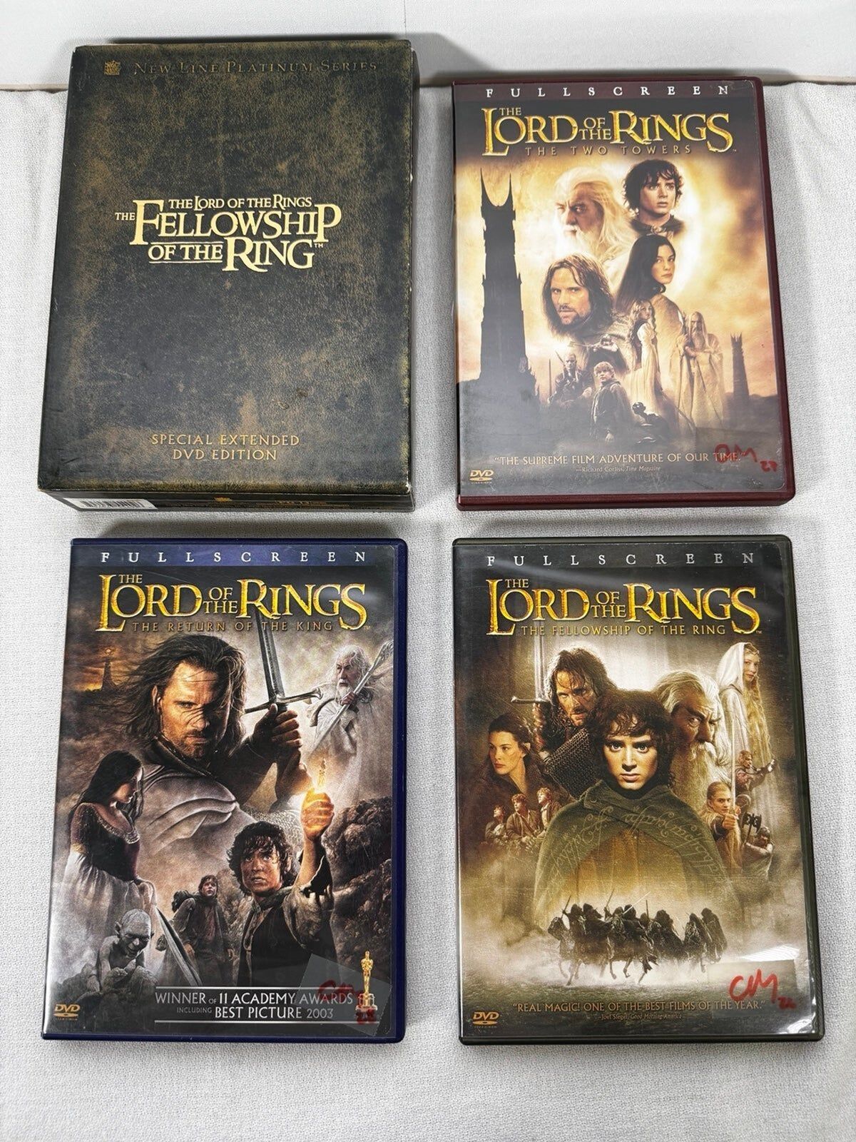 The Lord of the Rings DVD Bundle Set