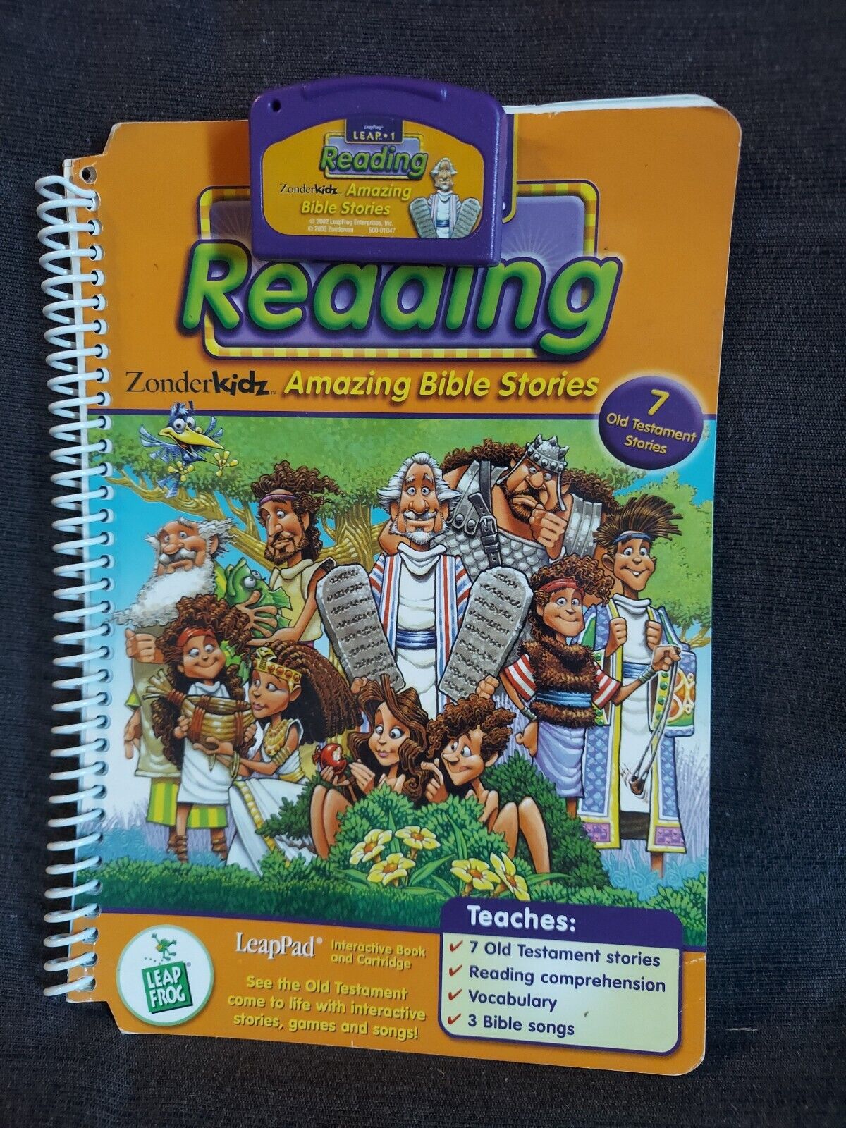 LeapFrog Leap 1 Reading: Amazing Bible Stories 7 Old Testament Stories 