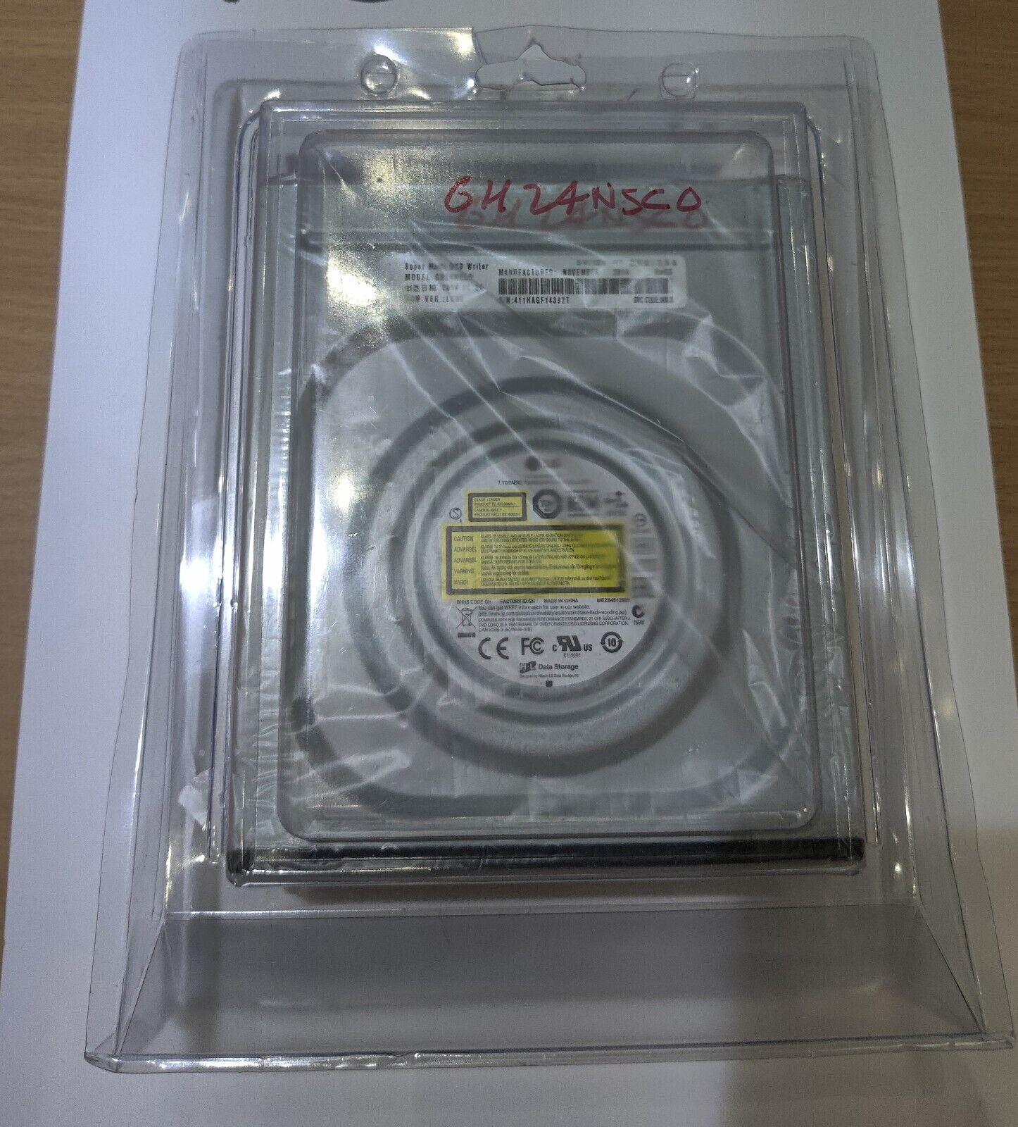 LG Internal - GH24NSC0B - 24x Super Multi with M-DISC Support SATA - NEW SEALED