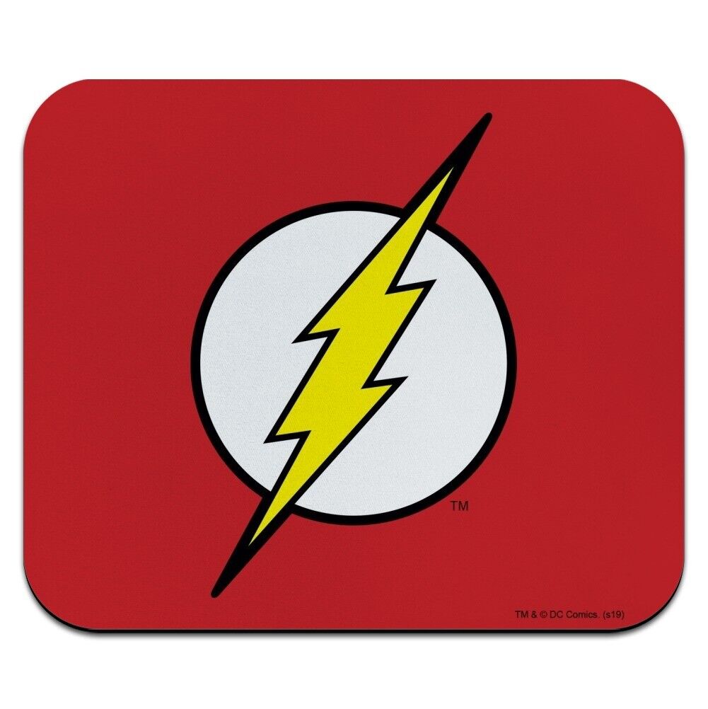 The Flash Lightning Bolt Logo Low Profile Thin Mouse Pad Mousepad