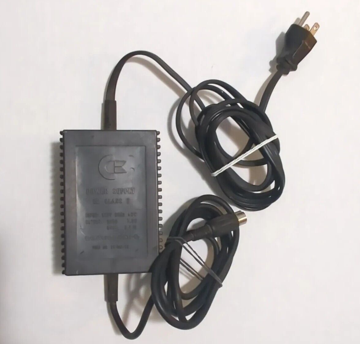 Official Genuine OEM Vintage 251052-02 Commodore C64 Computer 4-Pin Power Supply
