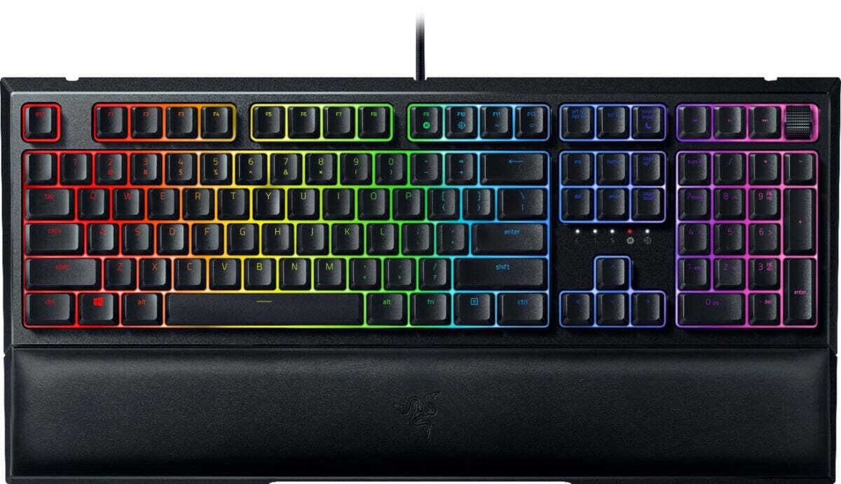 Razer Ornata V2 Wired Mecha-Membrane RGB Gaming Keyboard - Brand New