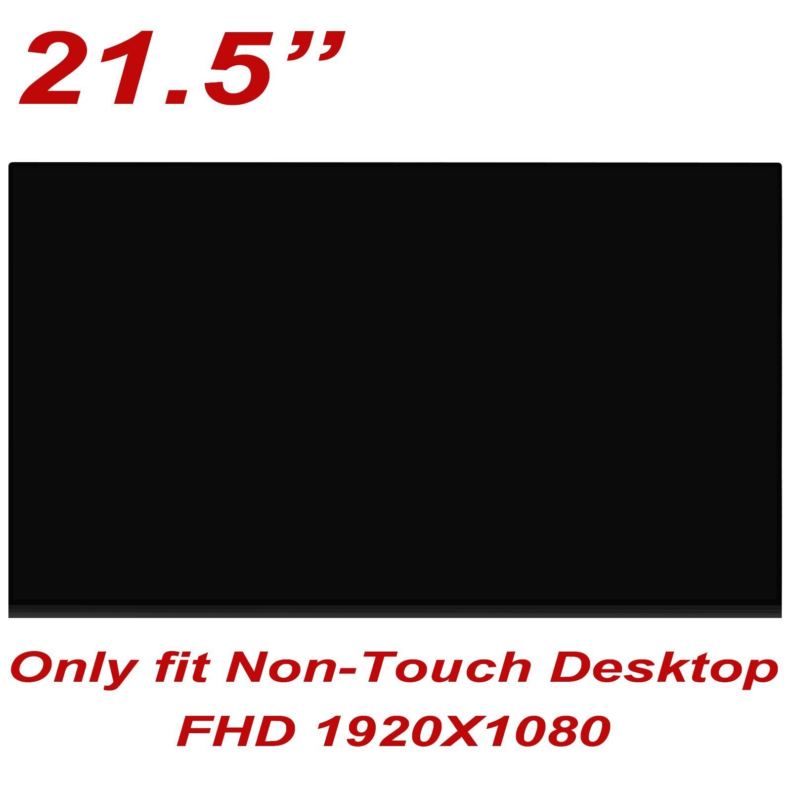 21.5 HP 200 G4 Pro G4 LCD Screen Replacement Non-Touch L91855-001 L03400-353