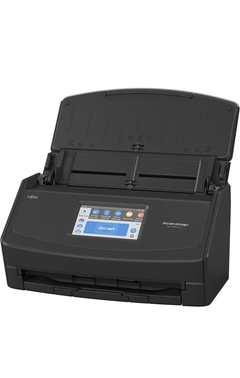 Fujitsu ScanSnap iX1500 Color Duplex Document Scanner. Brand New.