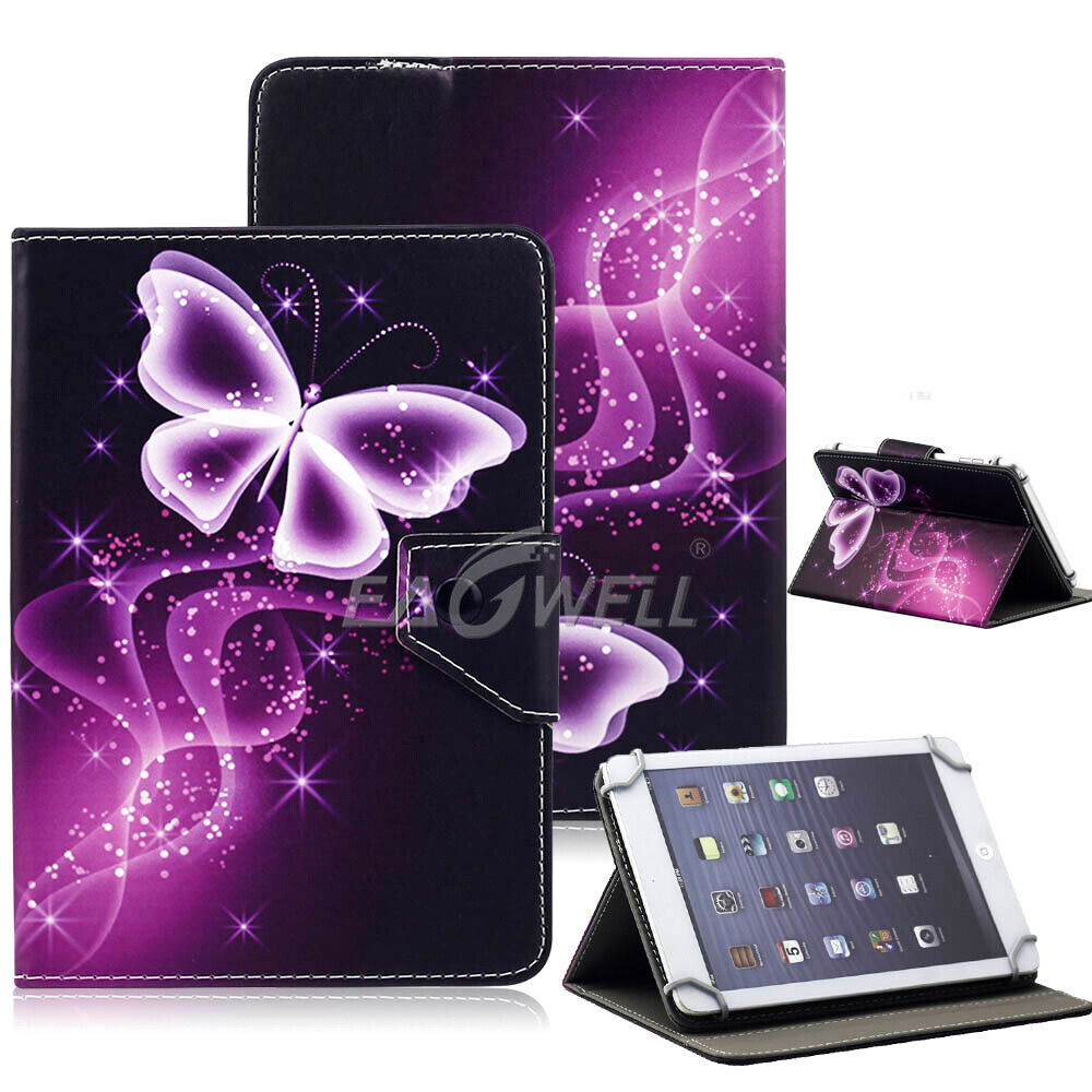 US For LG G Pad F2 8.0 Sprint LK460 2017 Tablet Universal PU Leather Case Cover