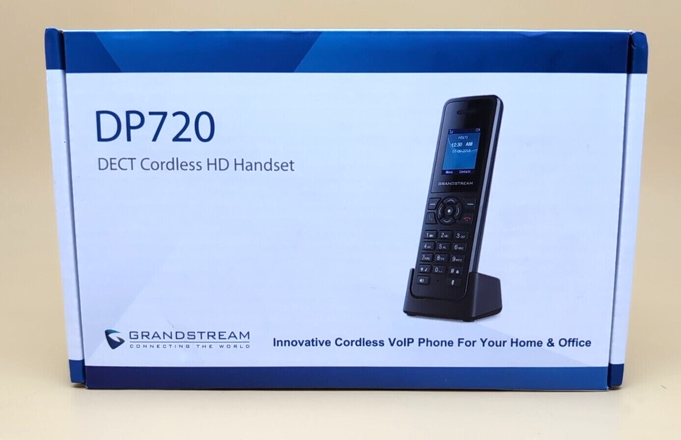 Grandstream DP720 Dect 6.0 Cordless VoIP Telephone - Black - NEW