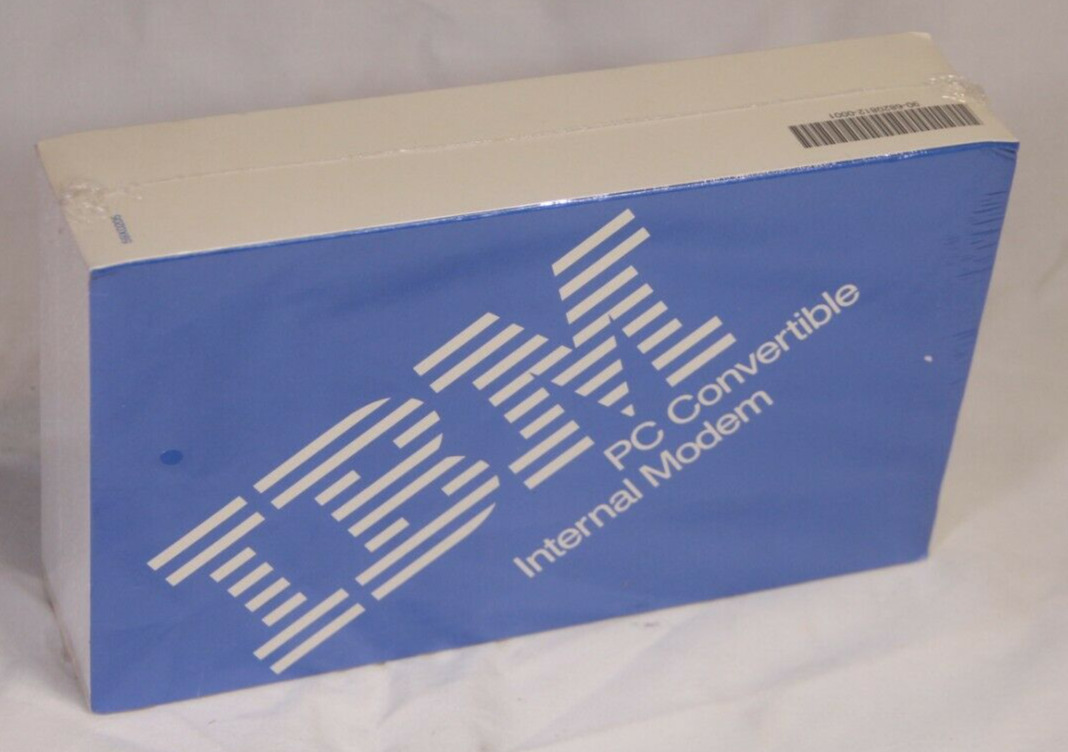 New Old Stock IBM PC Convertible 5140 Internal Modem Kit -Sealed in Original Box