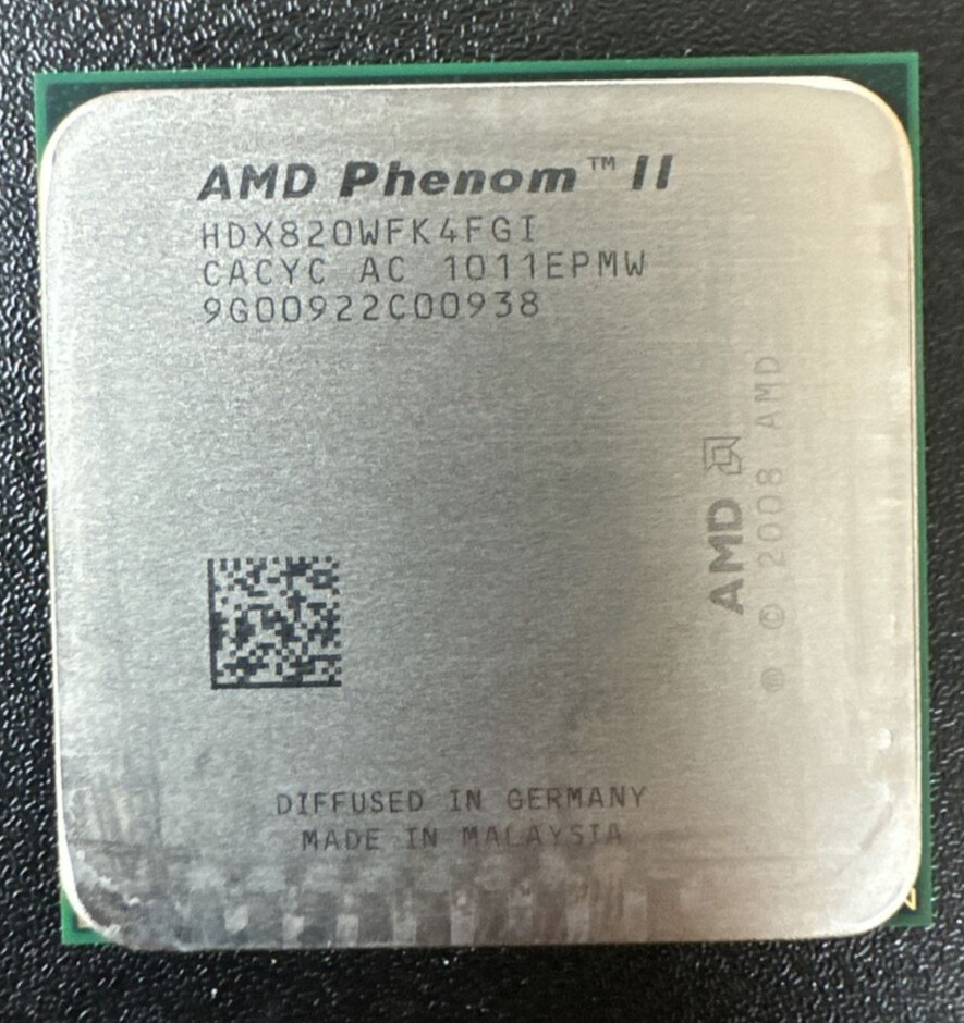 AMD Phenom II X4 820 2.8GHz Quad-Core Processor AM3 CPU HDX820WFK4FGI 