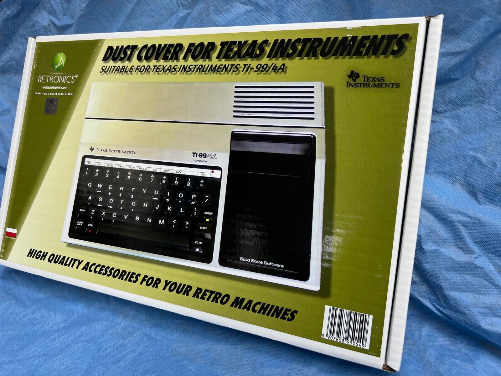 Texas Instruments TI-99/4A - Transparent High Quality Dust Cover