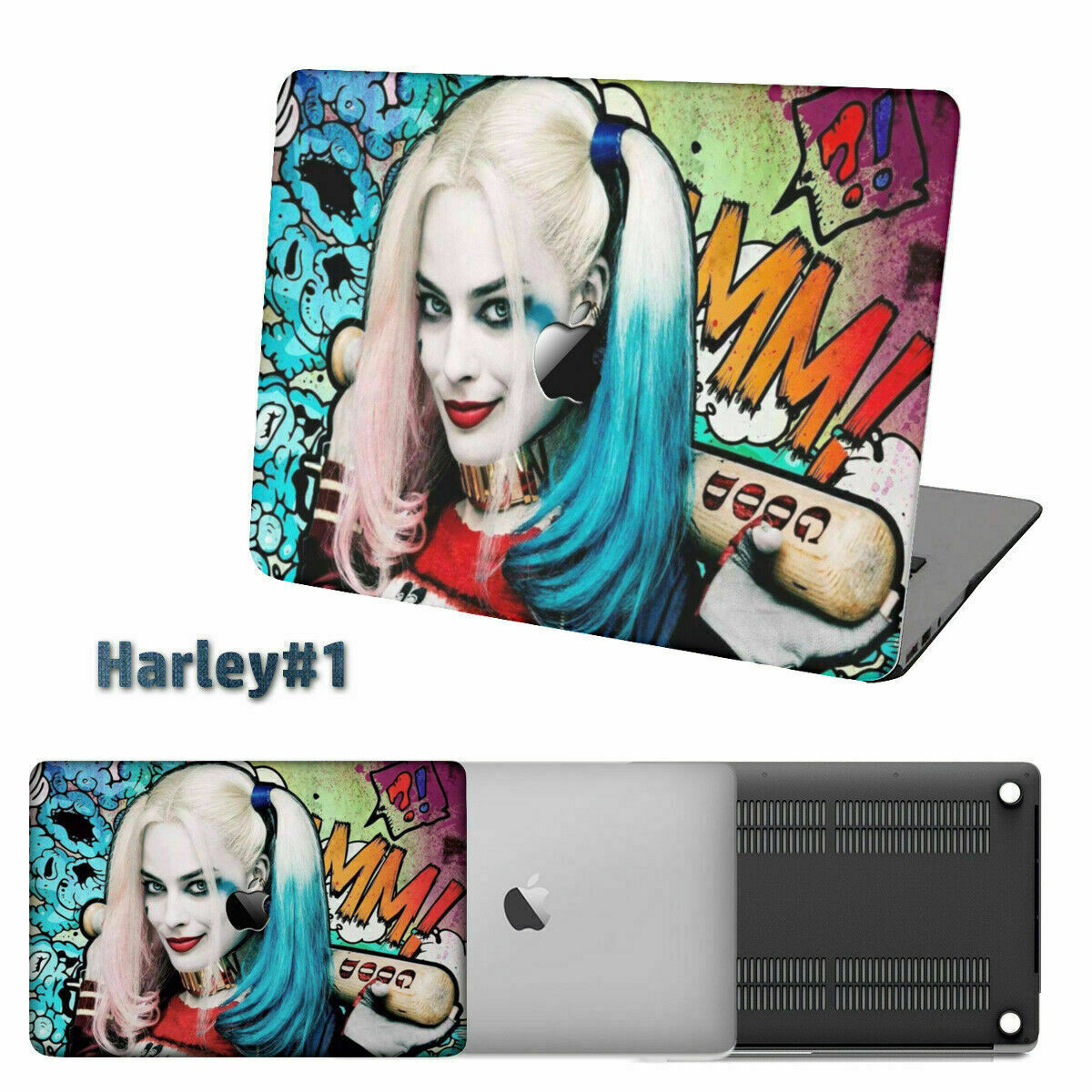 For New Macbook Air/Pro Cool Unique Matte Thin Hard Case Laptop Shell Key Cover