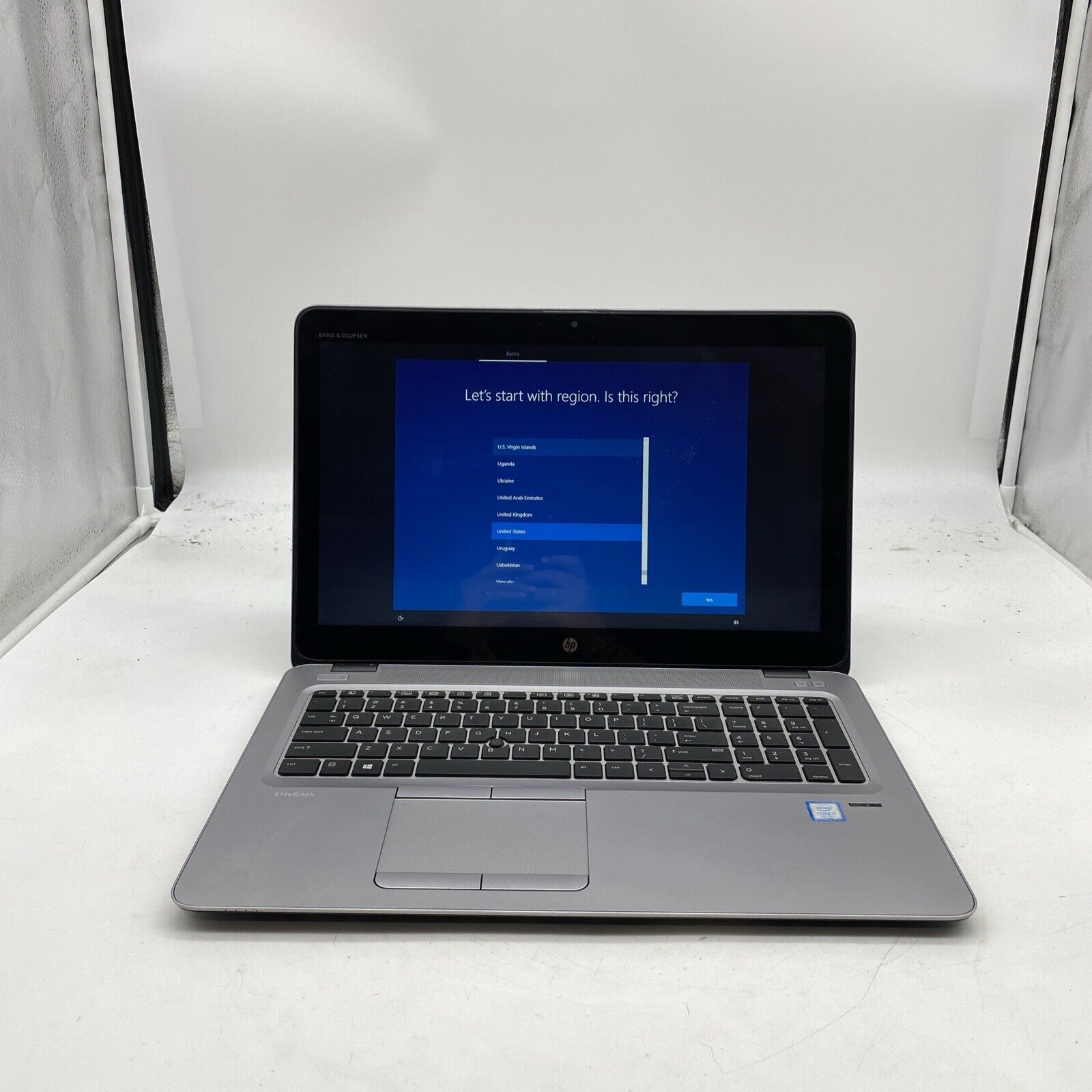 HP EliteBook 850 G4 Laptop Intel I7-7500U 2.7GHz 8GB RAM 256GB SSD W10P Touch