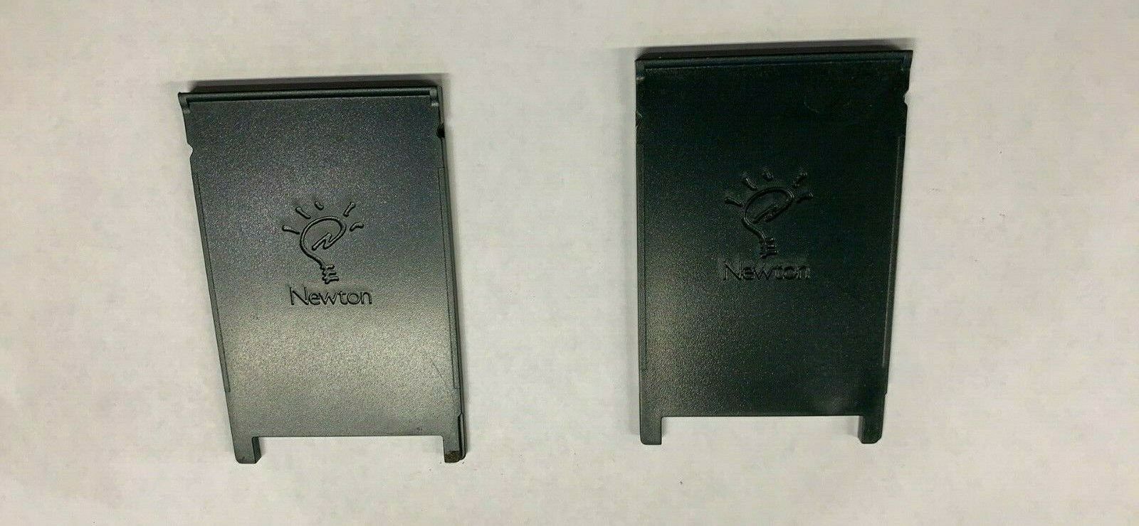 Lot of 2 GENUINE Apple Newton 2000 2100 PCMCIA Blank Insert cards VINTAGE RARE