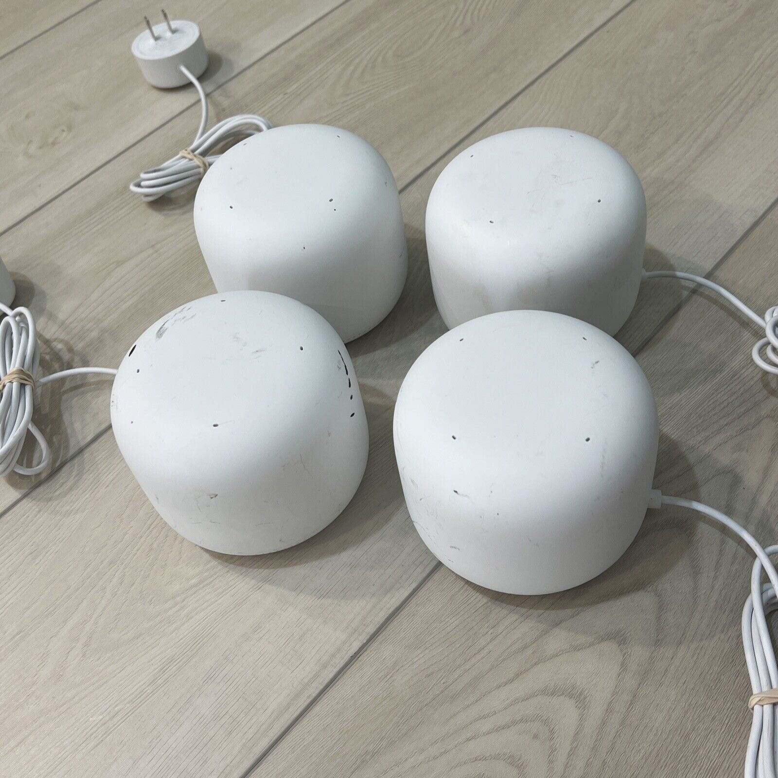 Lot of Four (4) Google Nest H2E WIFI Router Point AC2200 Dual-band Mesh