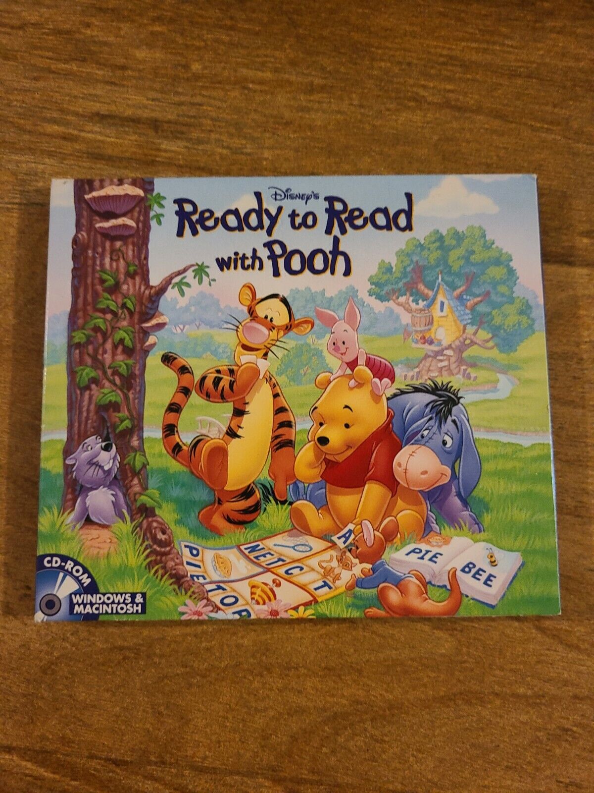 Vintage Disney's Ready To Read With Pooh Ages 3-6 (CD-ROM Windows 95/98) P1