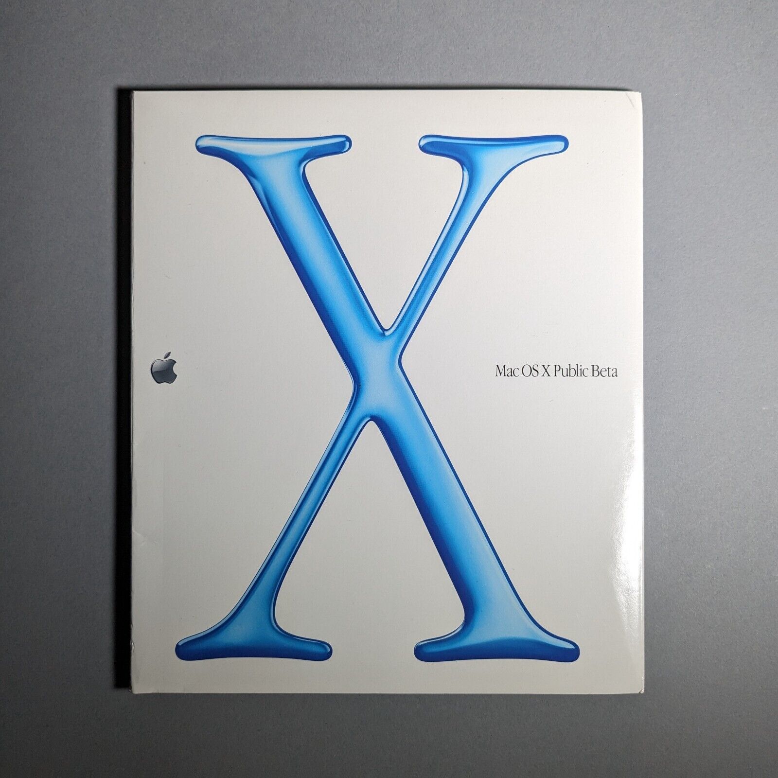 Apple Mac OS X Public Beta • Install CD • Packaging & Receipt • ZM691-2794-A