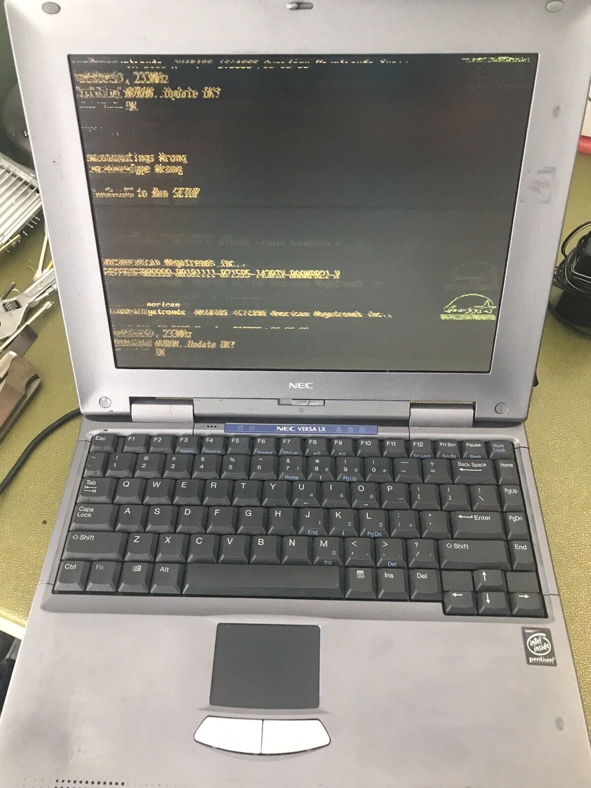 NEC Versa LX Laptop For Parts Or Repair 