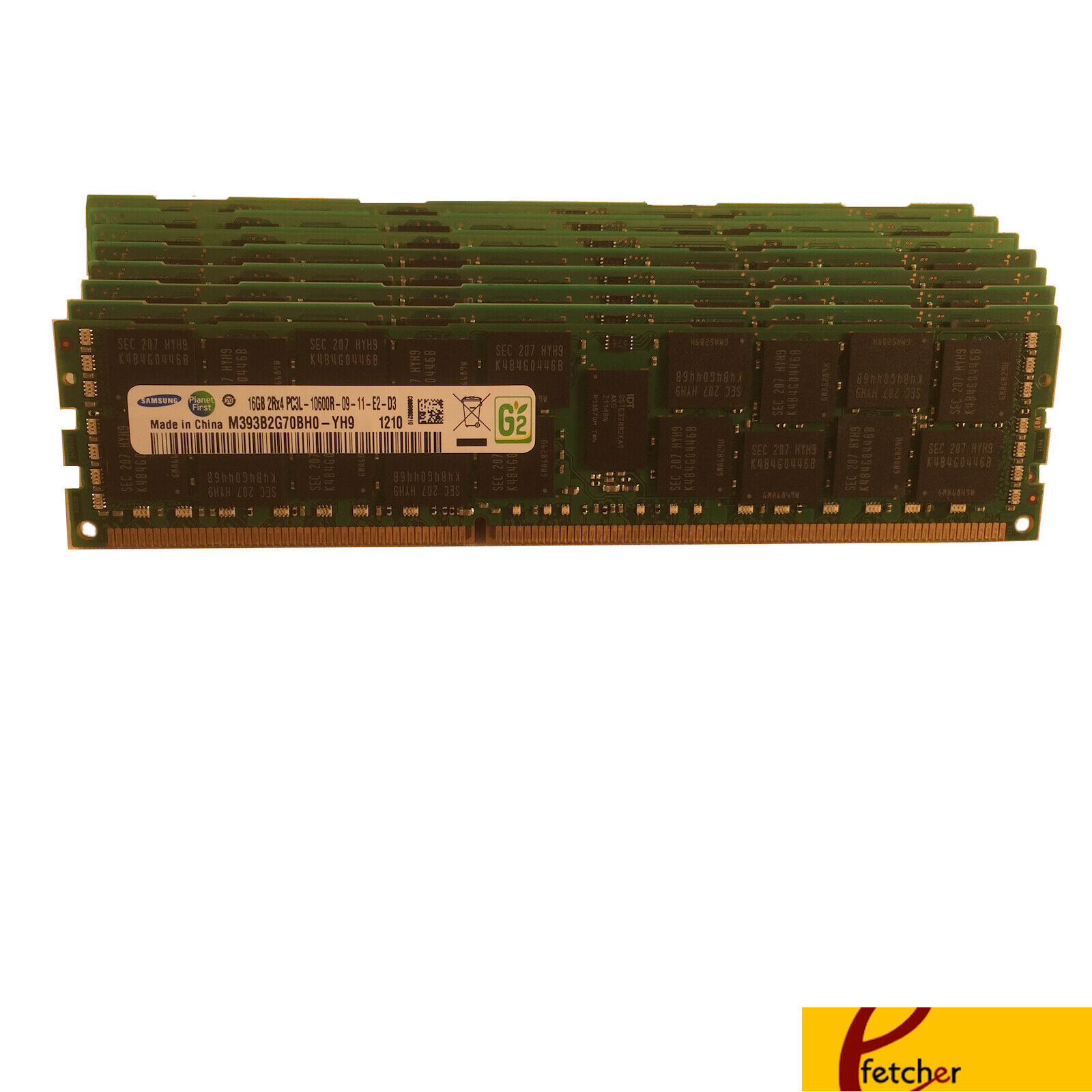 256GB (16 x 16GB) PC3-10600R DDR3 1333 ECC Reg Server Memory RAM DIMM Upgrade