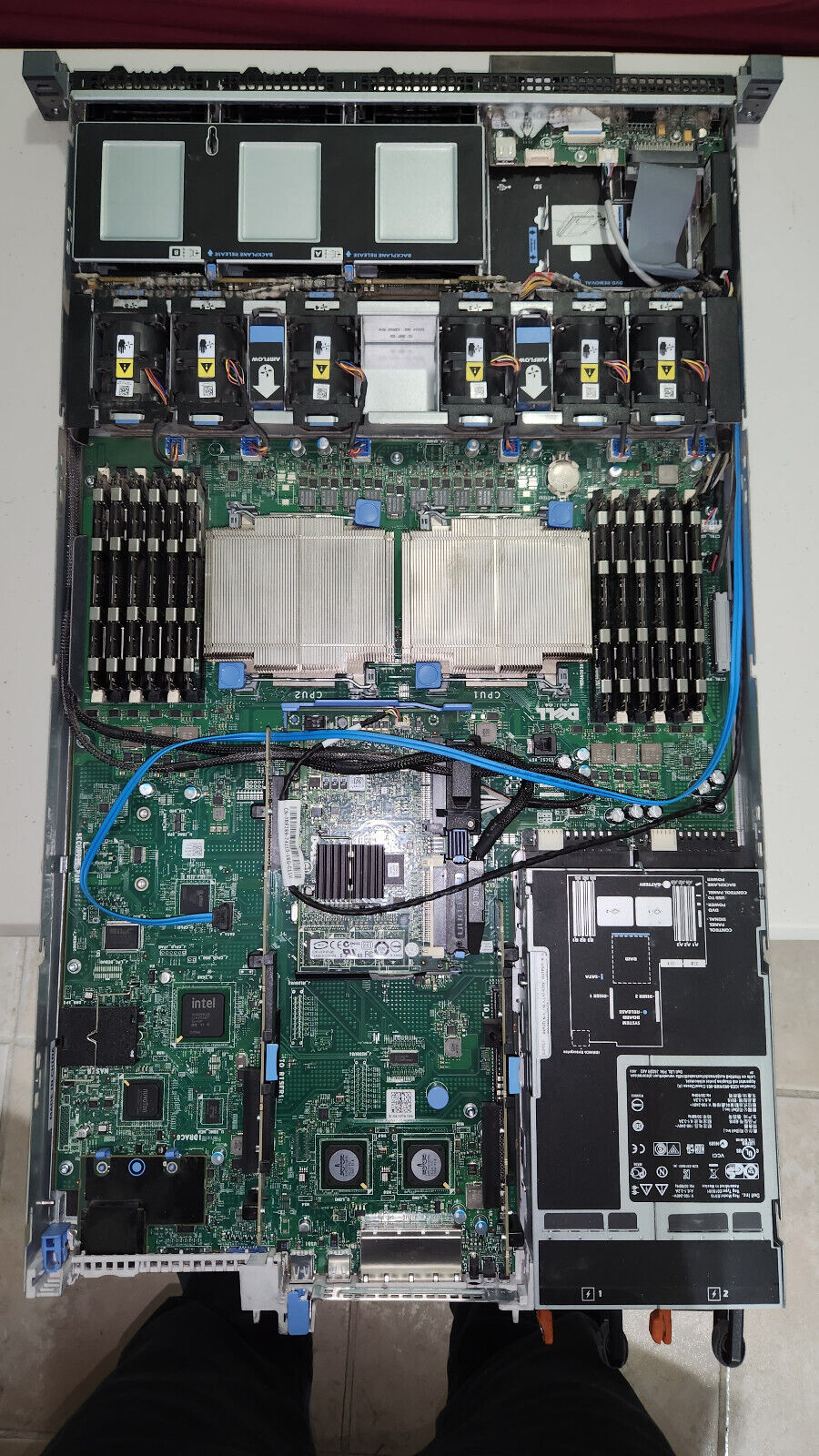 Dell PowerEdge R610 Server 48GB DDR3 RAM & 2x CPU & DELL RAILS Included