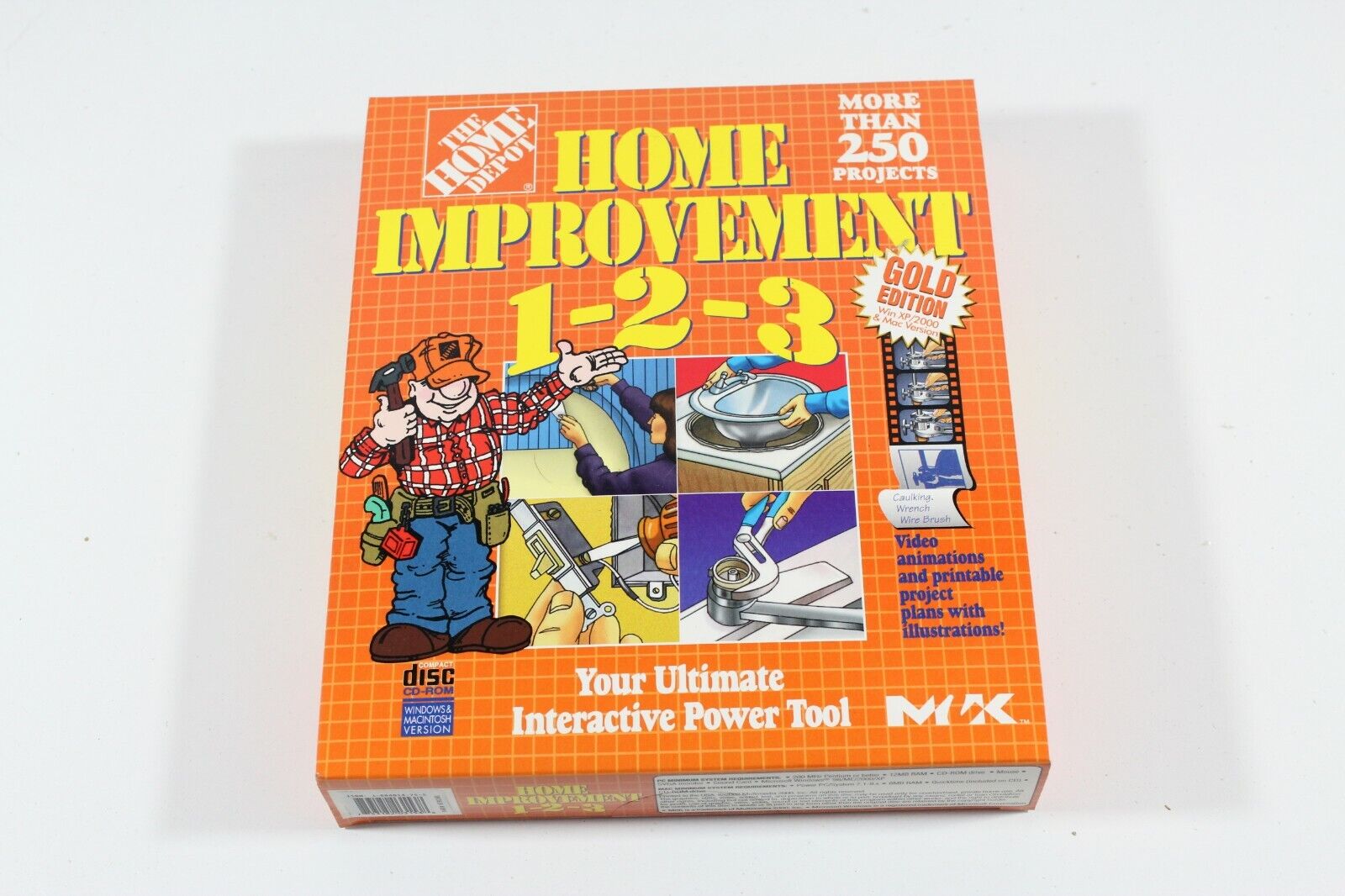 Home Depot: Home Improvement 1-2-3 Your Ultimate Interactive Power Tool Software