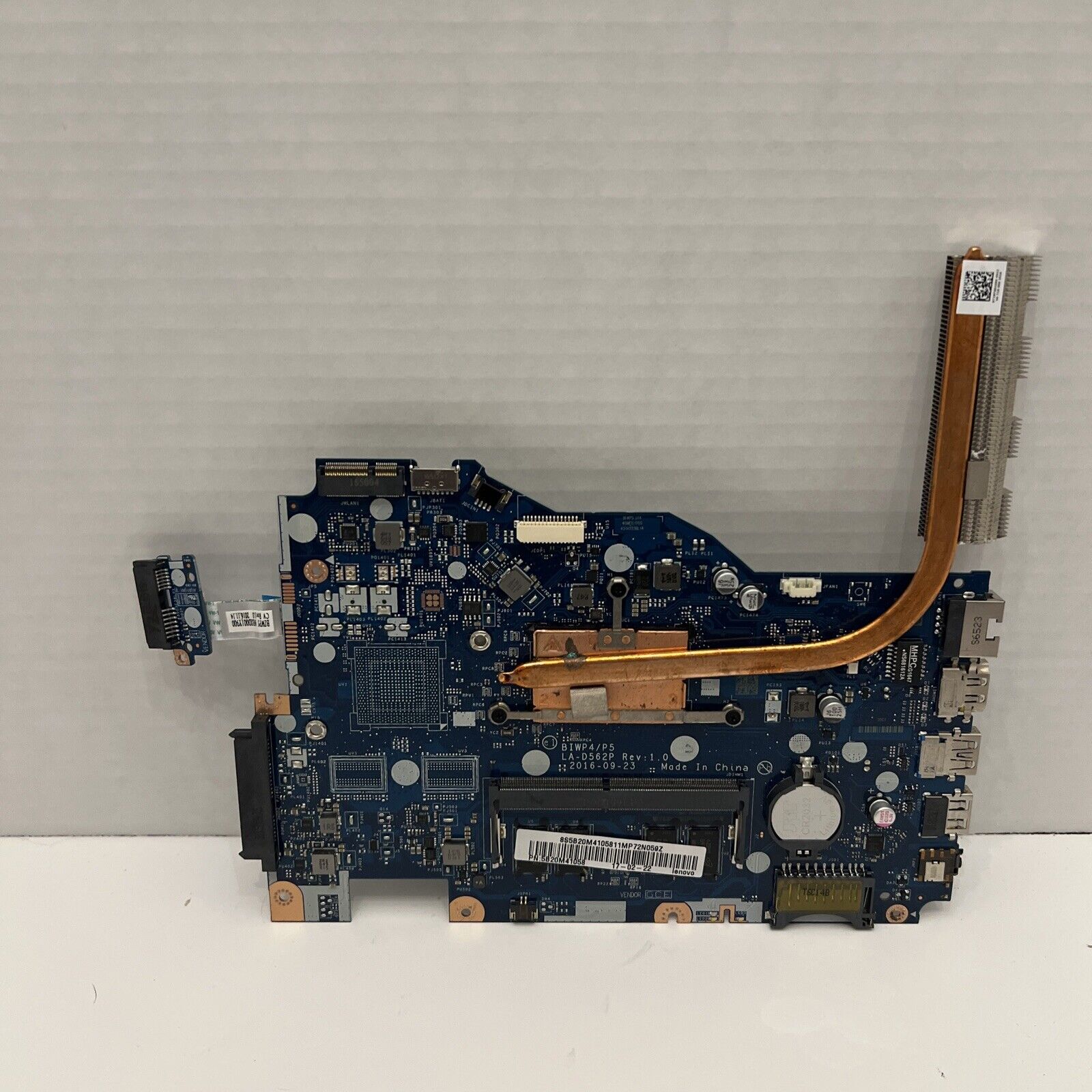 Genuine Lenovo IdeaPad 110-15ISK Intel i3-6100U Motherboard 5B20M41058