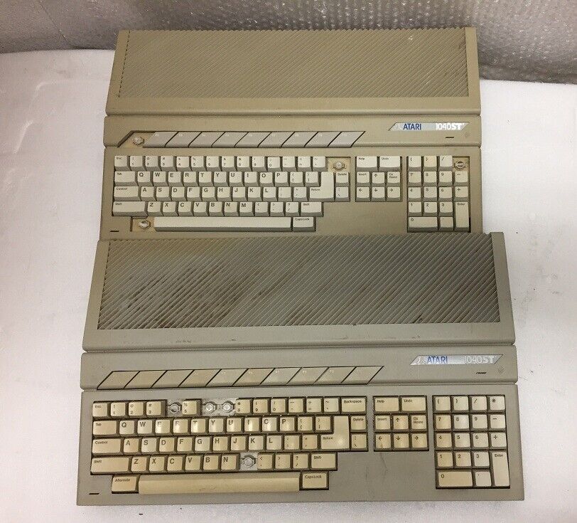 2 Vintage Atari 1040STf  COMPUTER