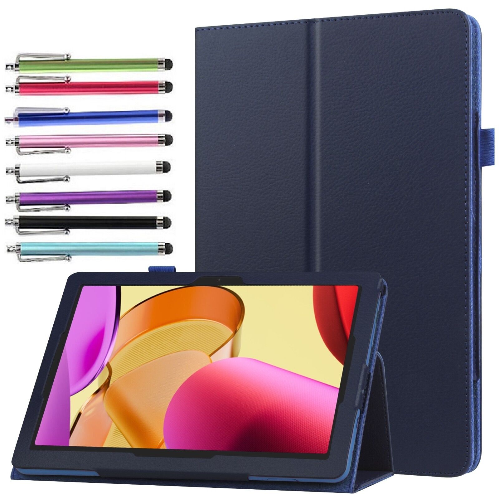 Smart Case for TECLAST P40HD Android 13 Tablet 2023 Magnetic Slim Cover + Stylus
