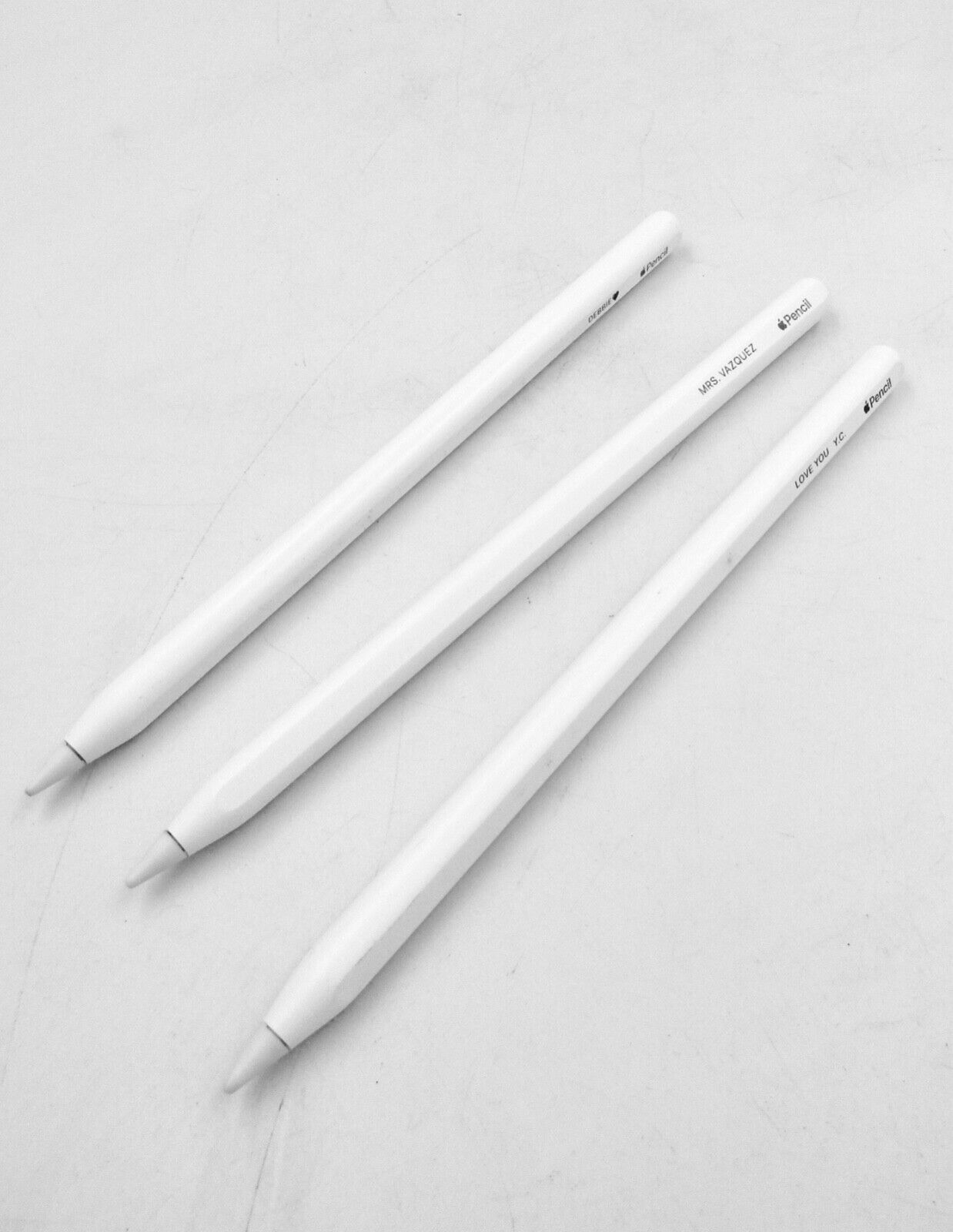Genuine Apple Pencil 2nd Generation, Gen 2 Stylus Pen - Used, Personalized 
