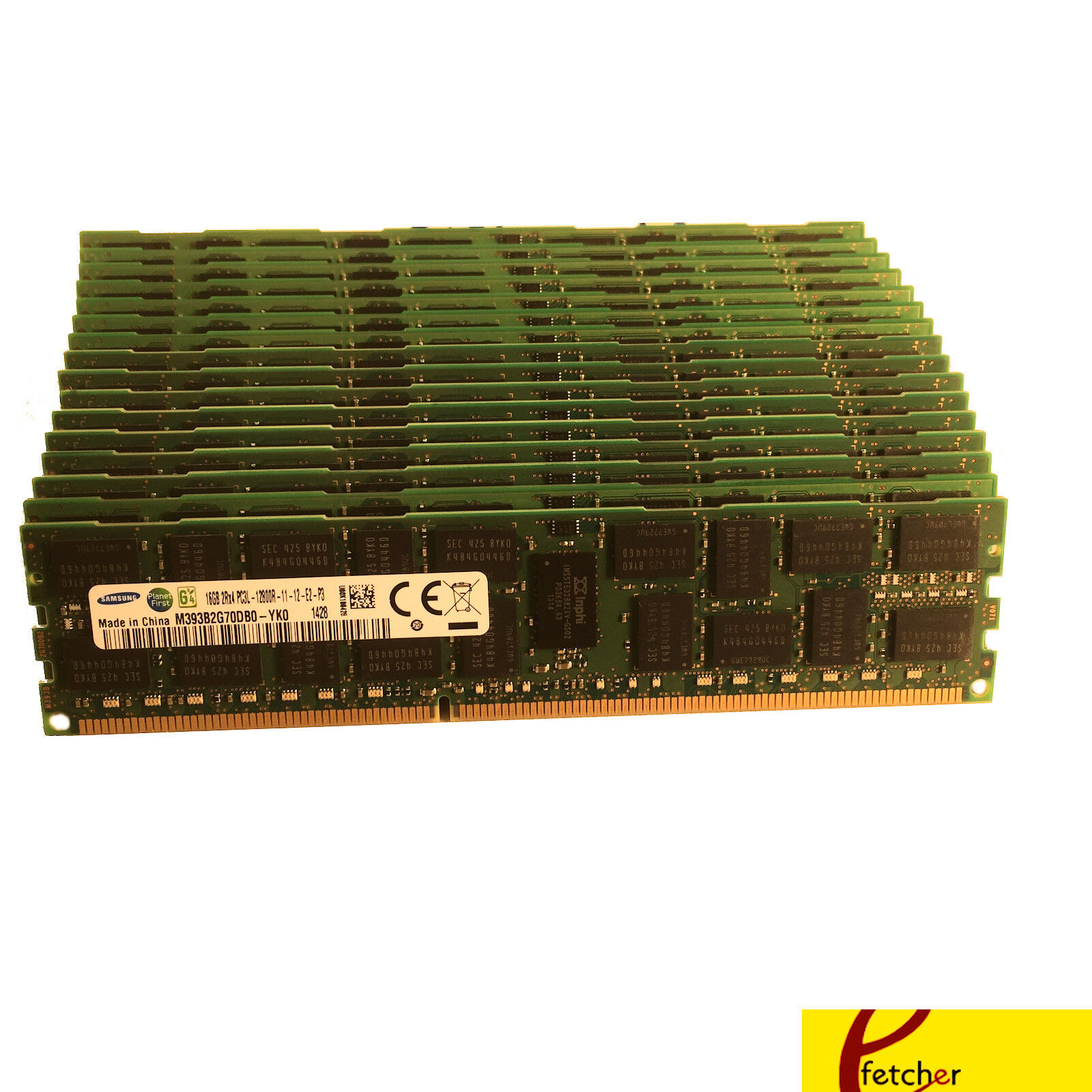 256GB (16 x 16GB) PC3-12800R DDR3 1600 ECC Reg Server Memory RAM DIMM Upgrade