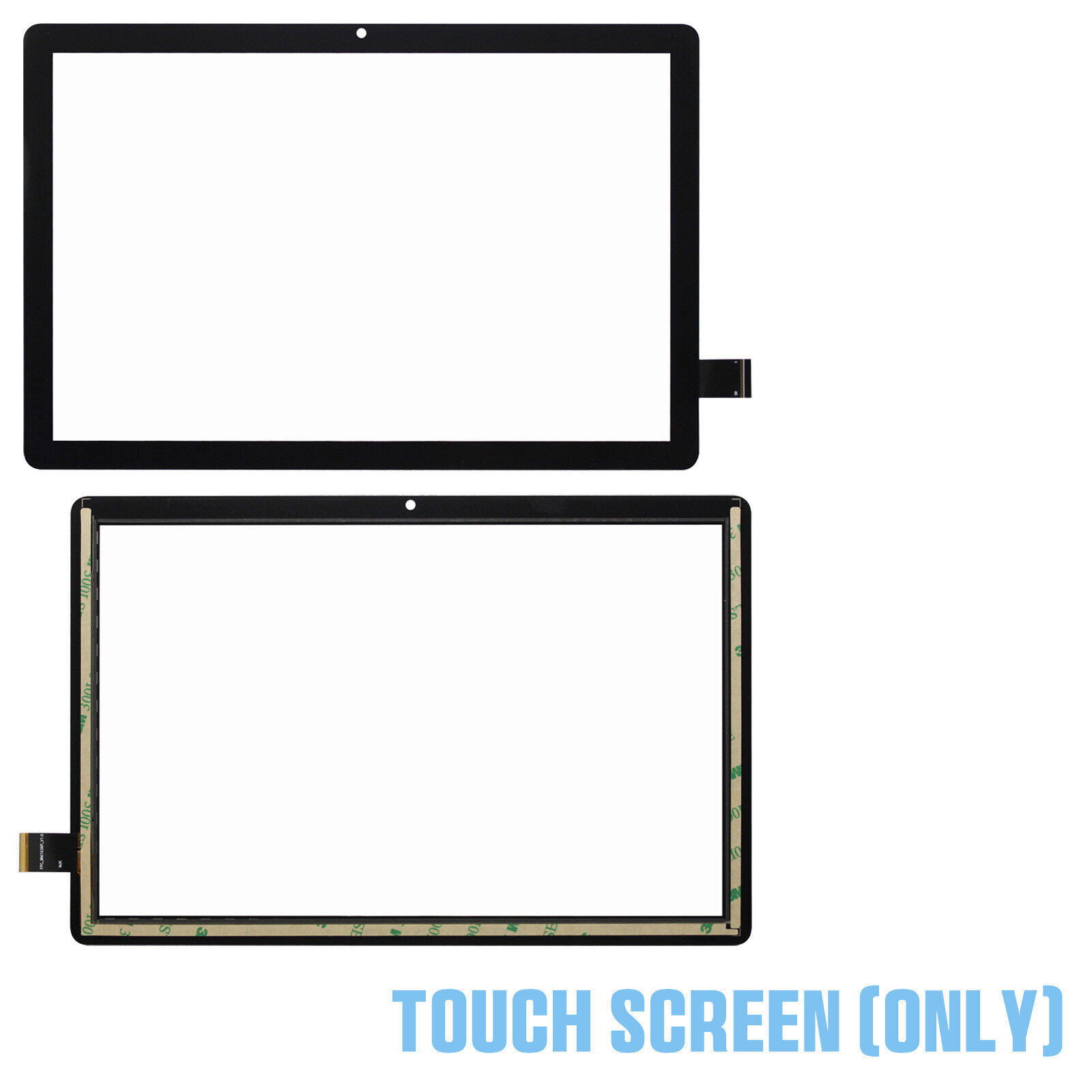 10.1 Touch Screen Digitizer Glass Panel / Frame For Onn. 10.1\
