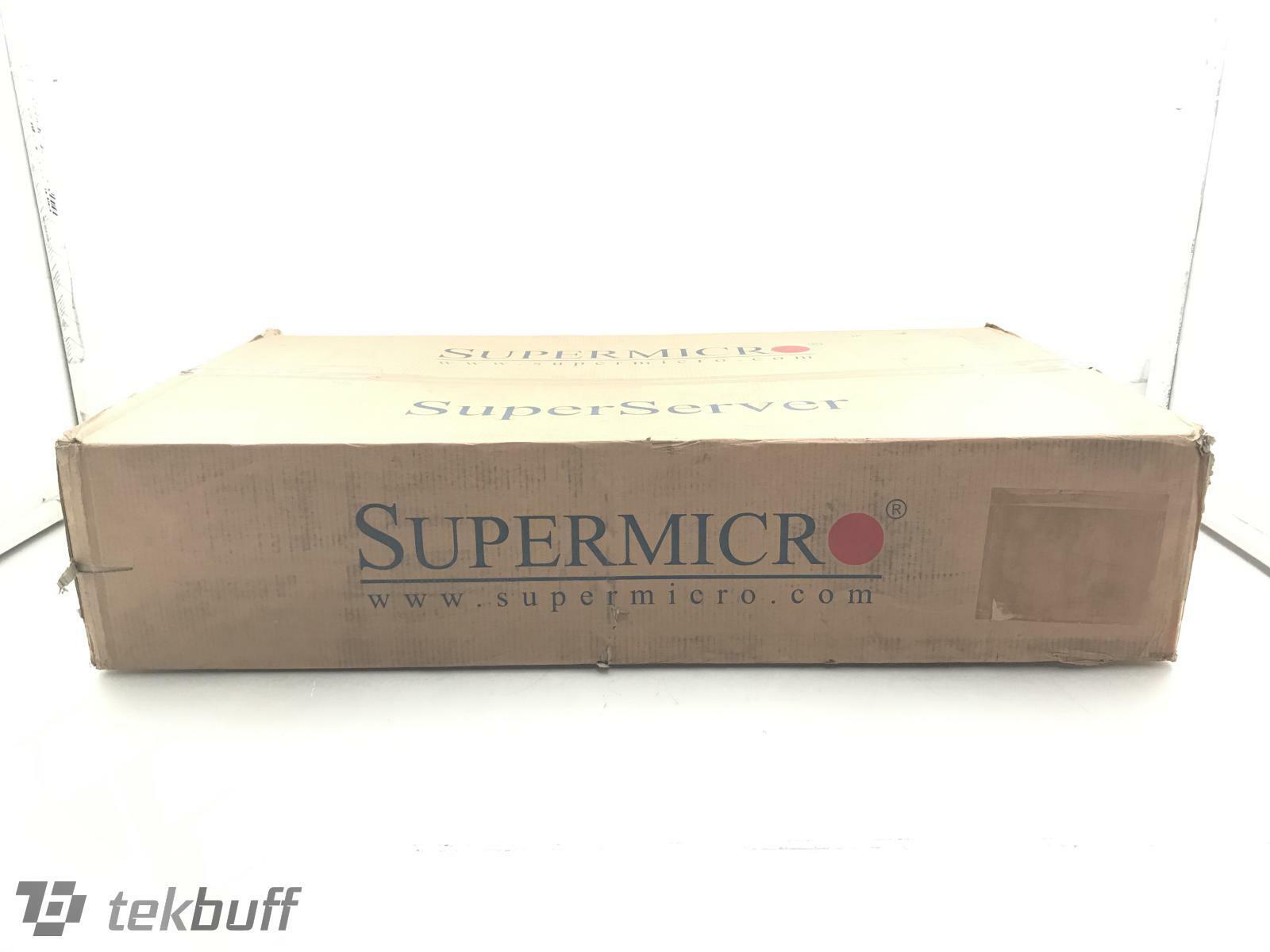 Supermicro SuperServer SYS-2027PR-DTR 2U Server with Motherboard 2x E5-26XX V2 